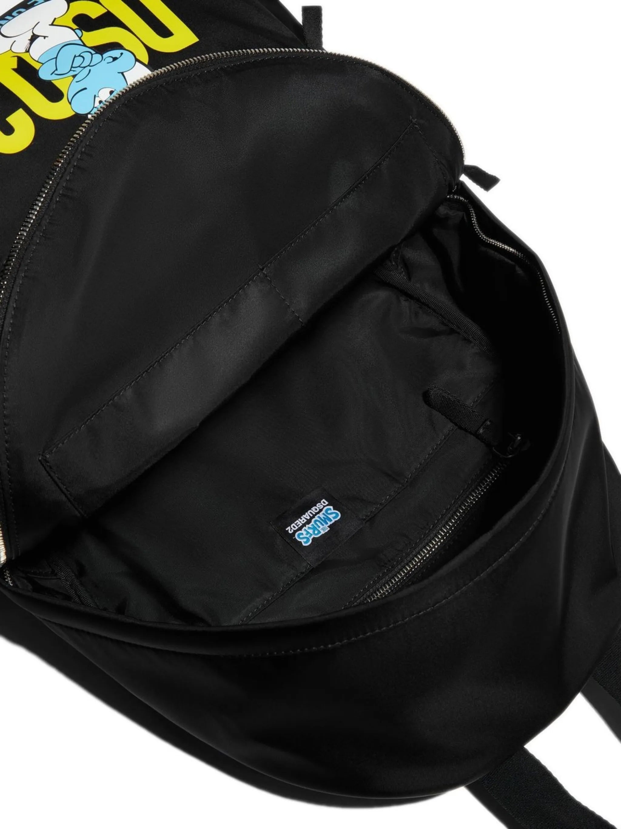 logo-print backpack