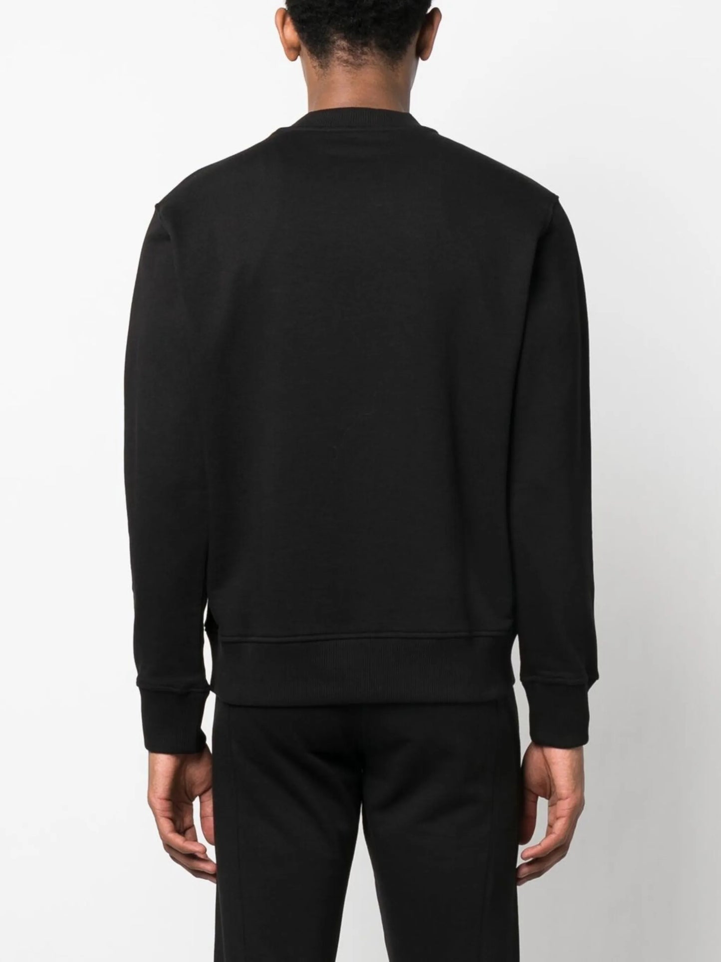 foil logo-print sweatshirt