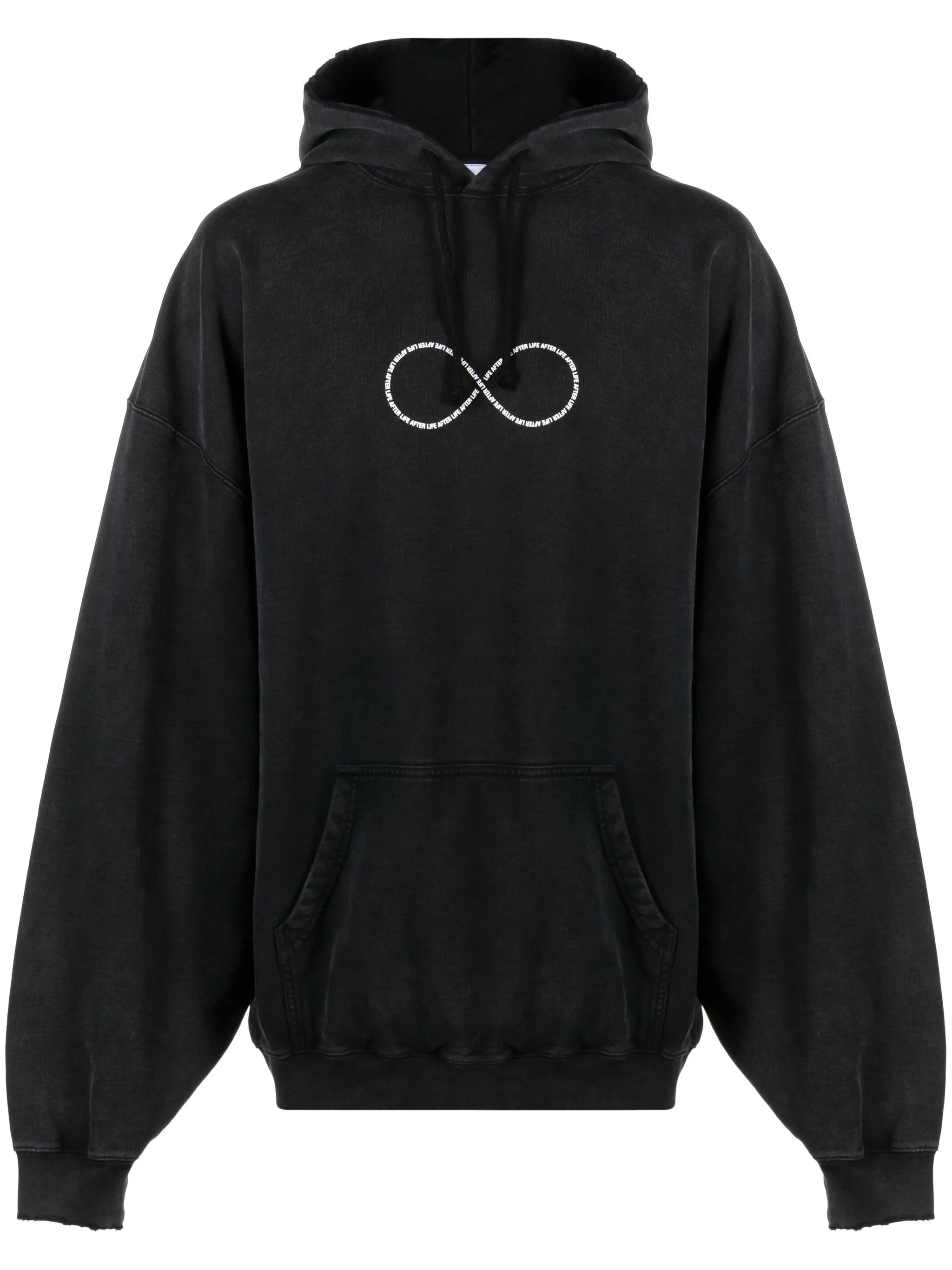 graphic-print hoodie