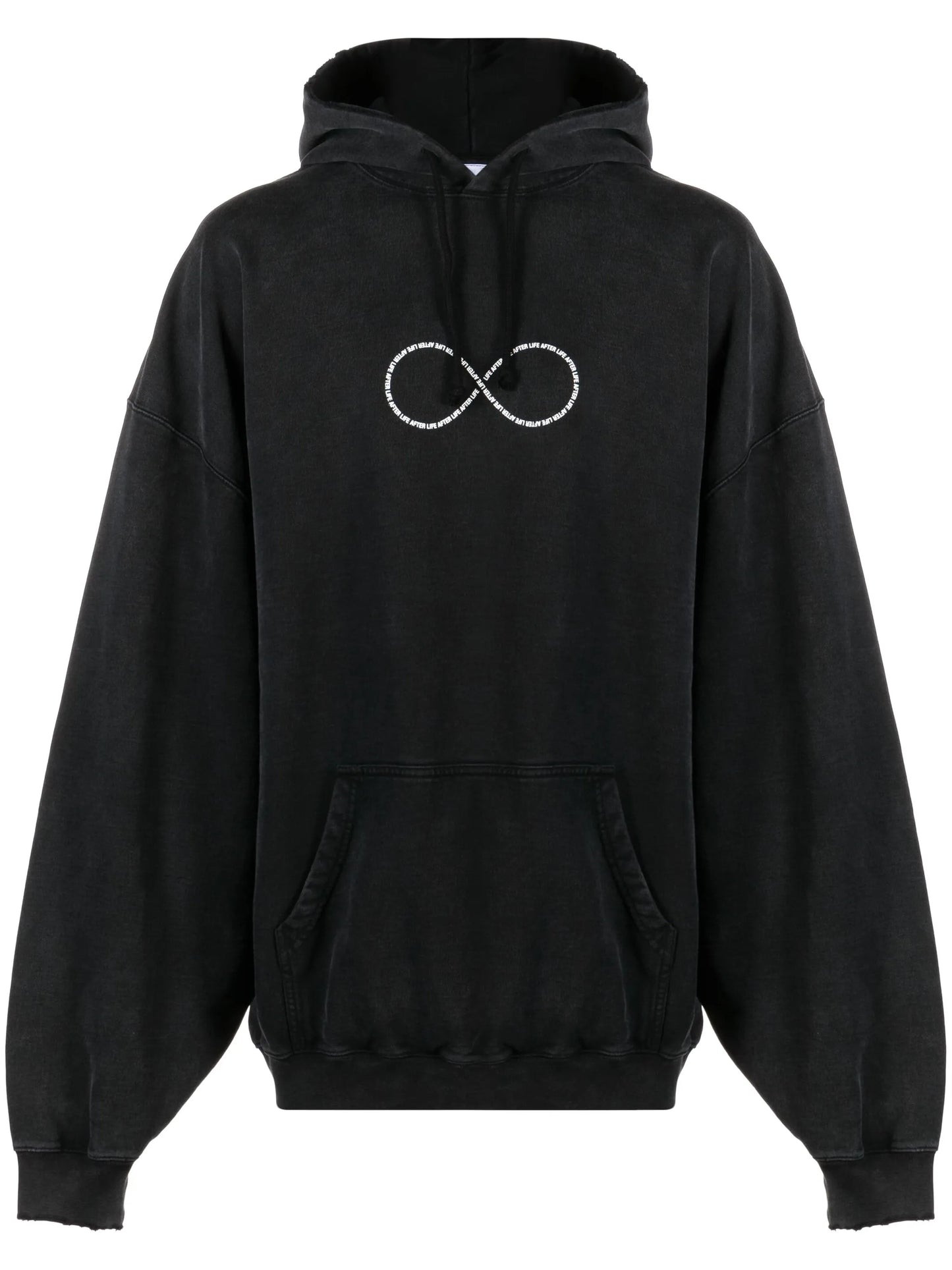 graphic-print hoodie