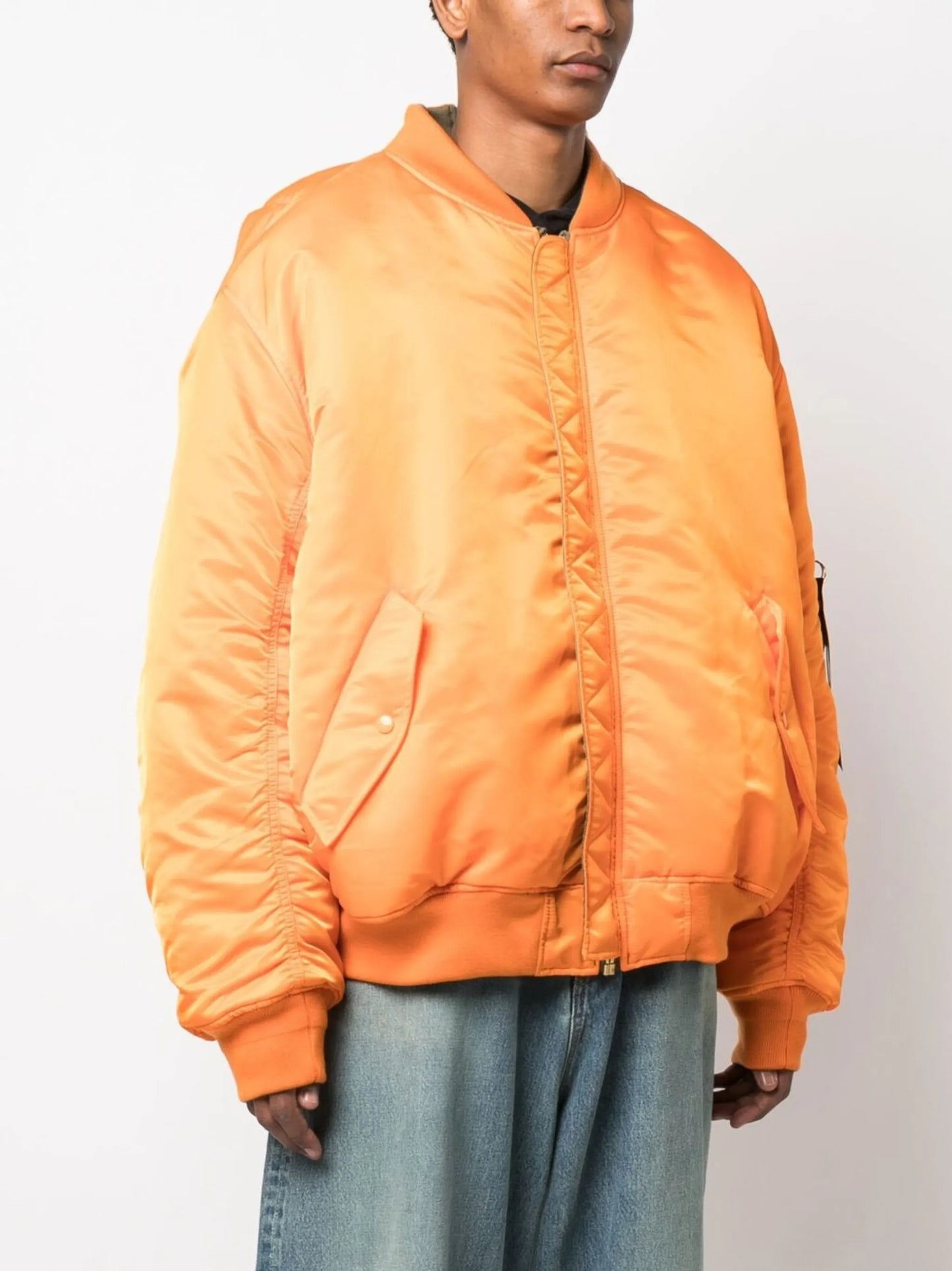 double-zip bomber jacket