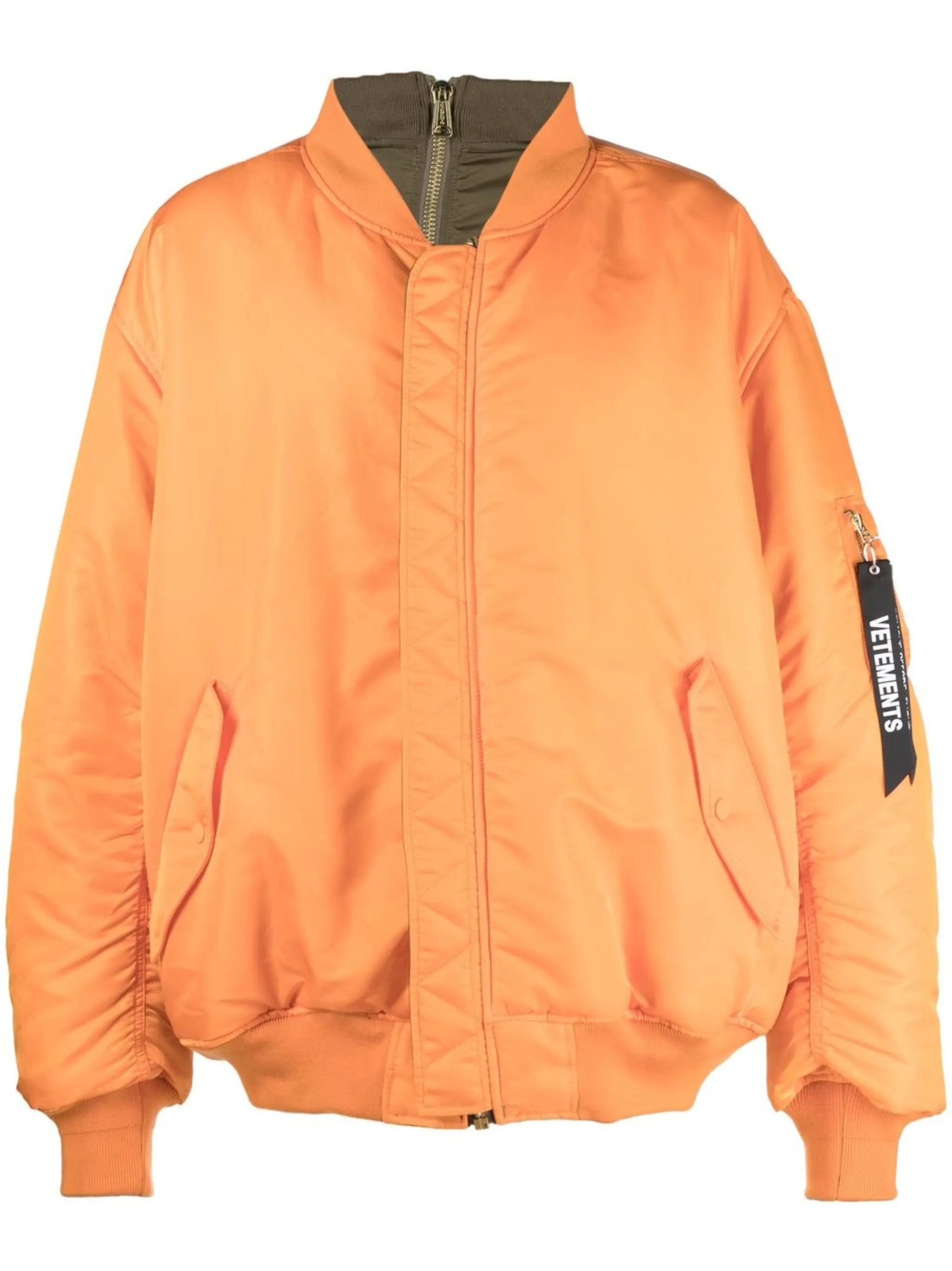 double-zip bomber jacket