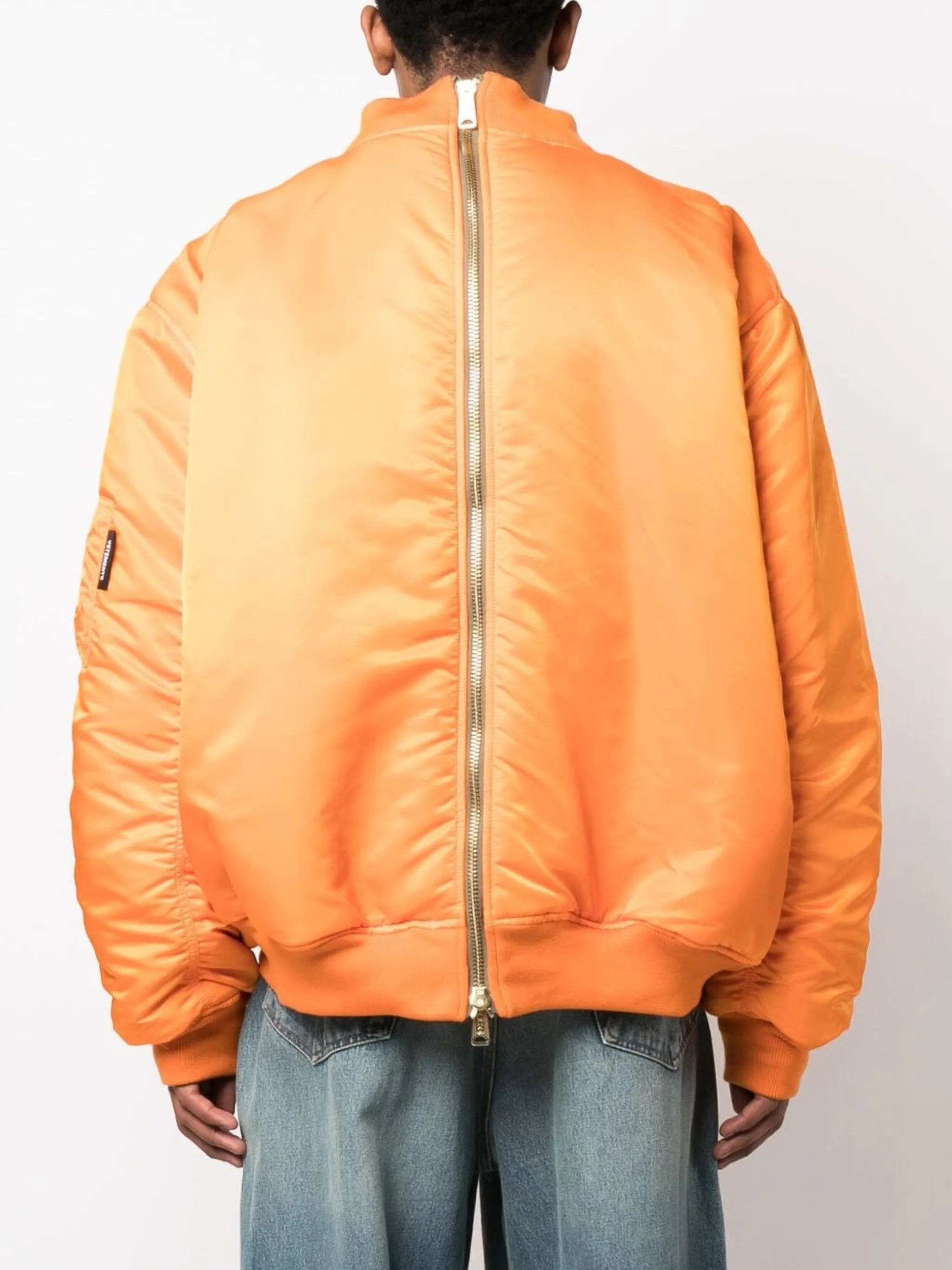 double-zip bomber jacket