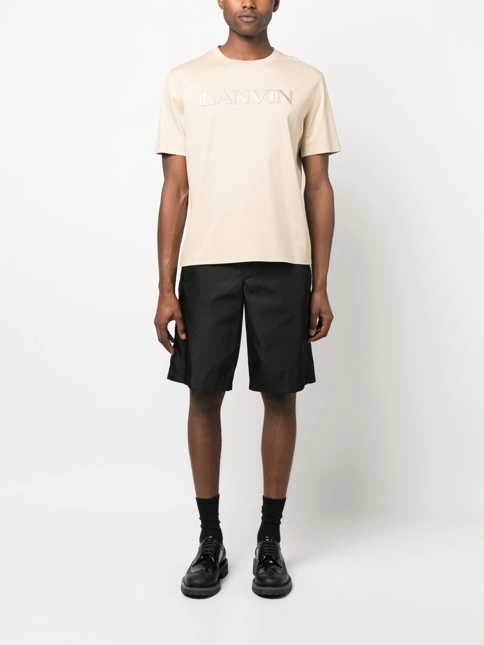 embroidered-logo short-sleeve T-shirt
