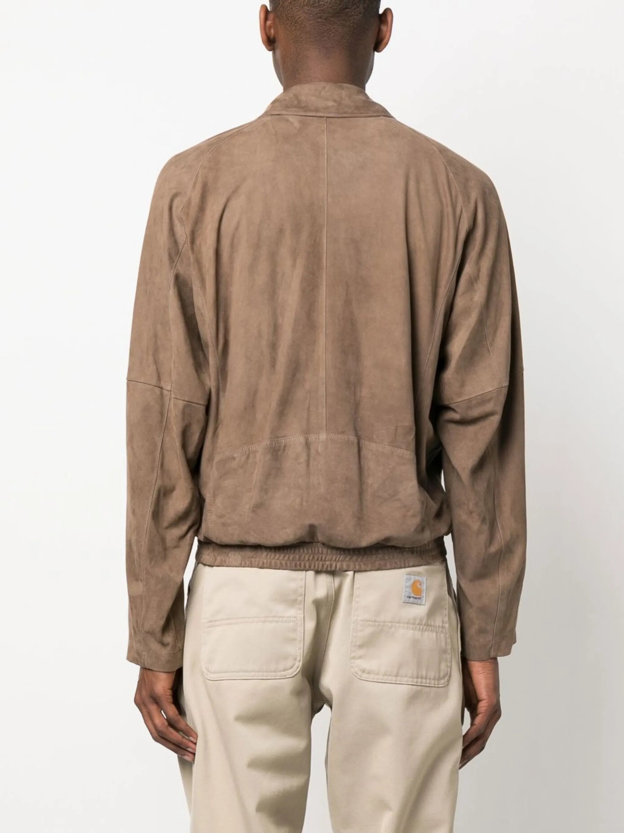 Alain unlined suede blouson