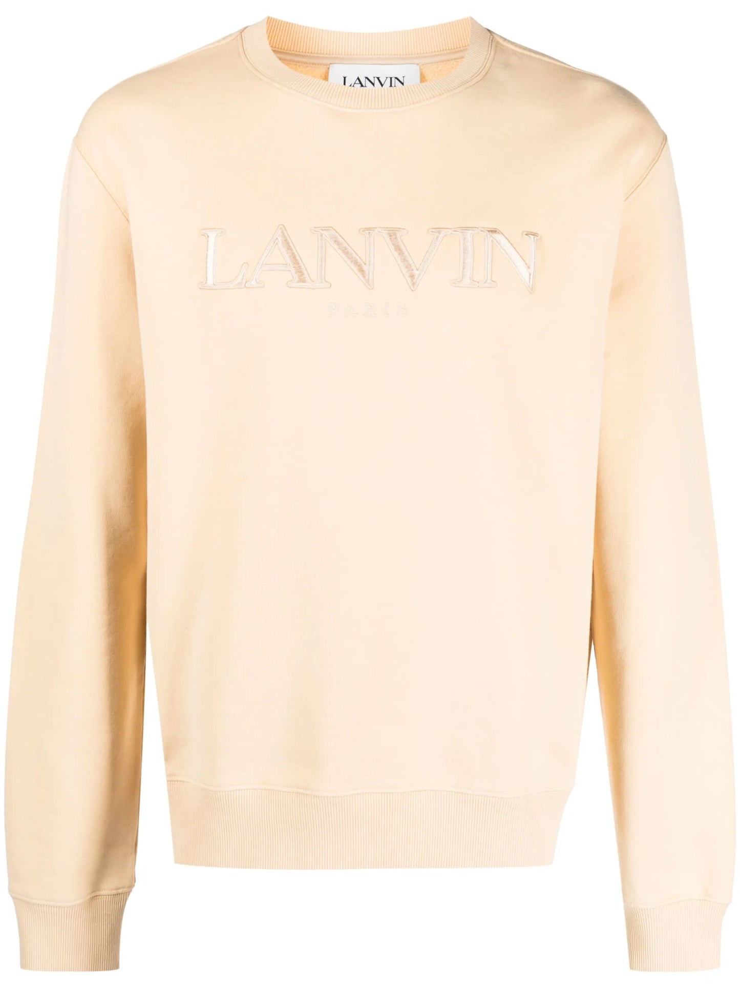 logo-embroidered cotton sweatshirt