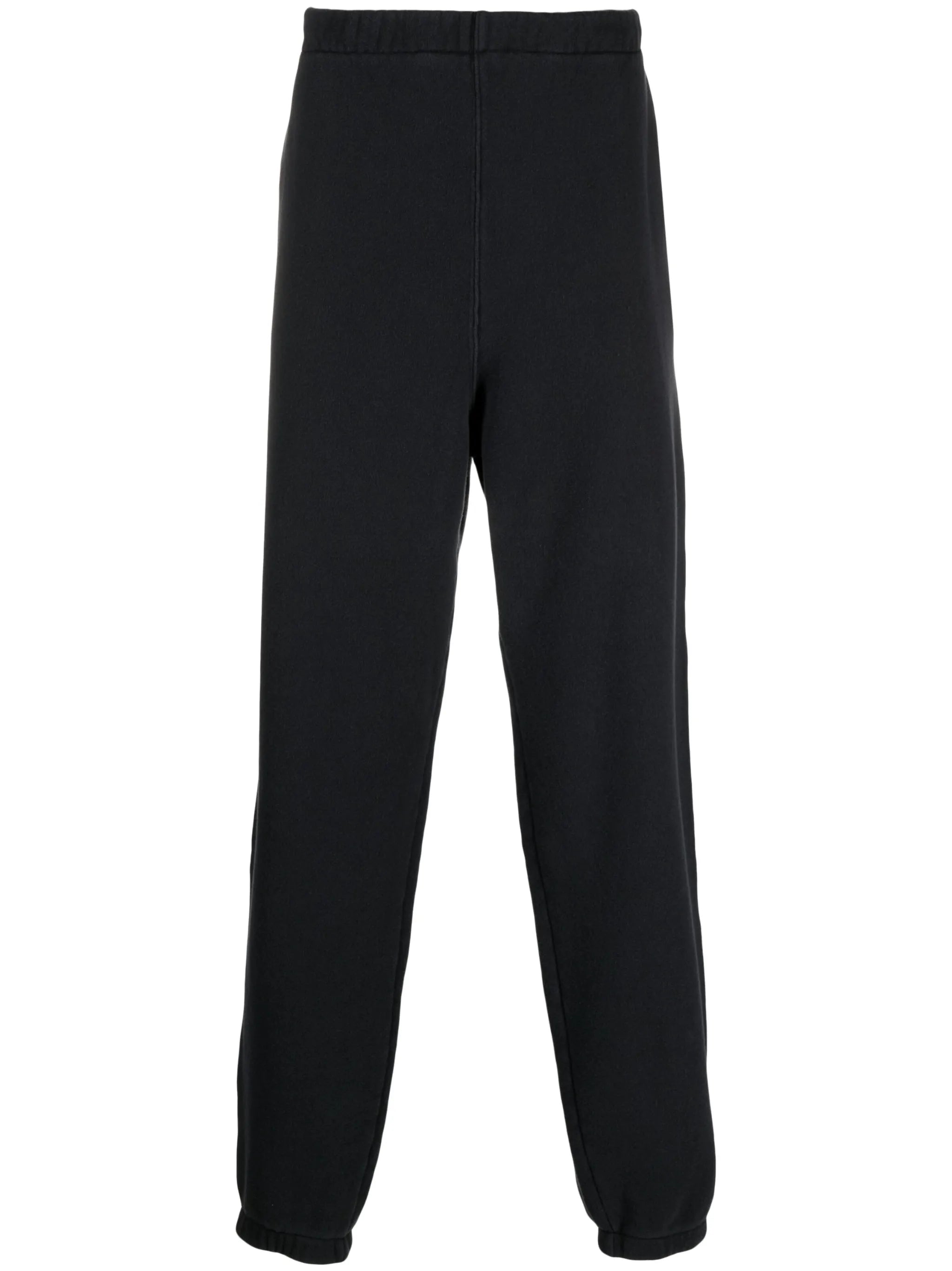 jersey-fleece cotton track pants