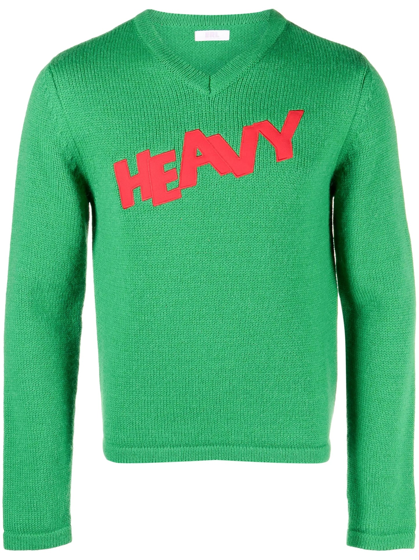 knit v-neck sweater