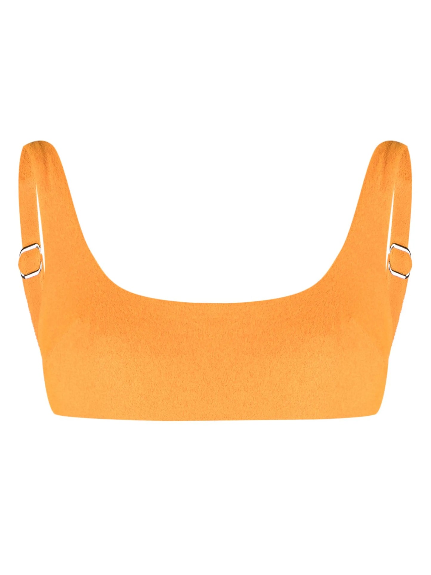 The Crop Mango Terry bikini top