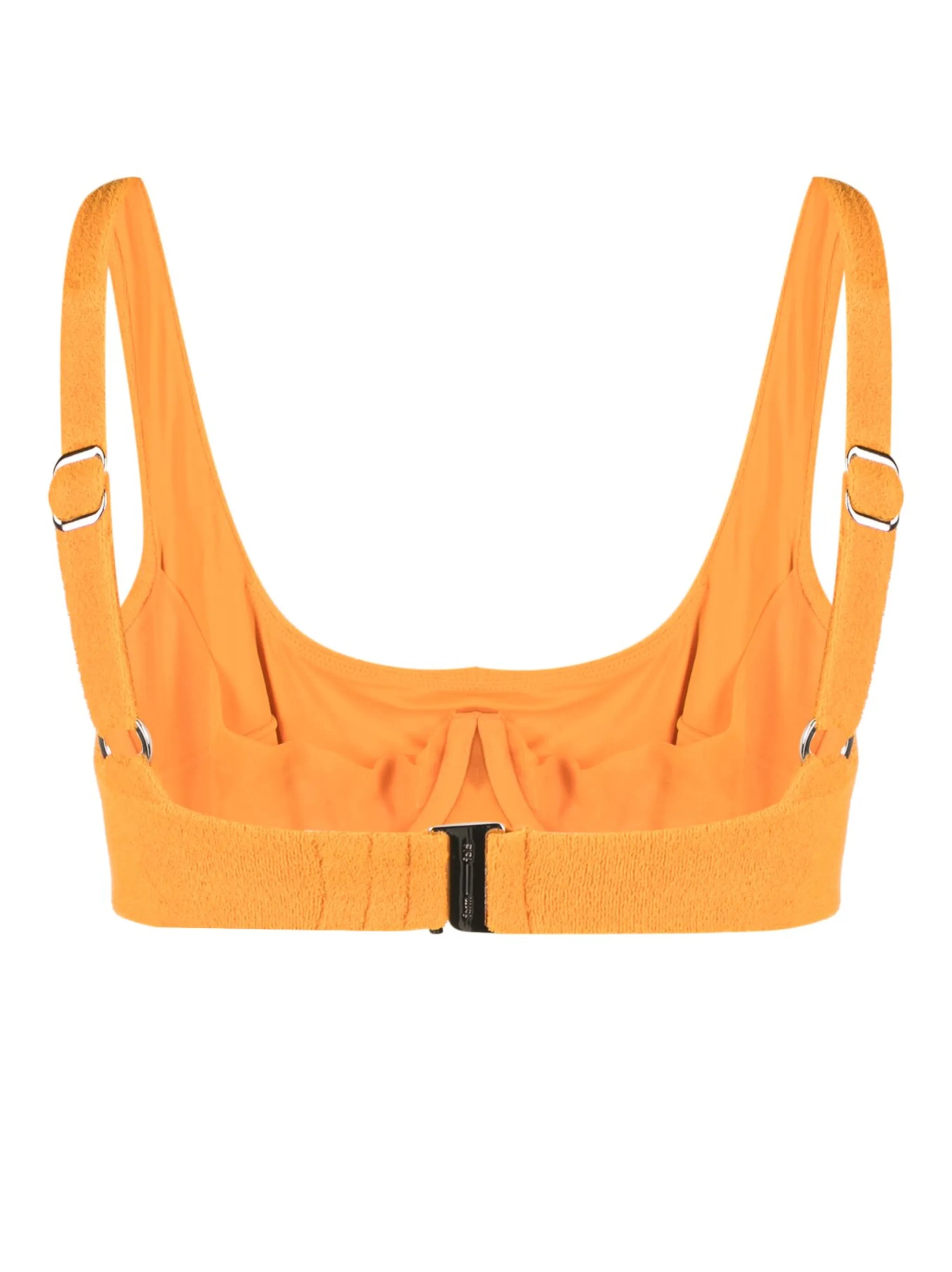 The Crop Mango Terry bikini top