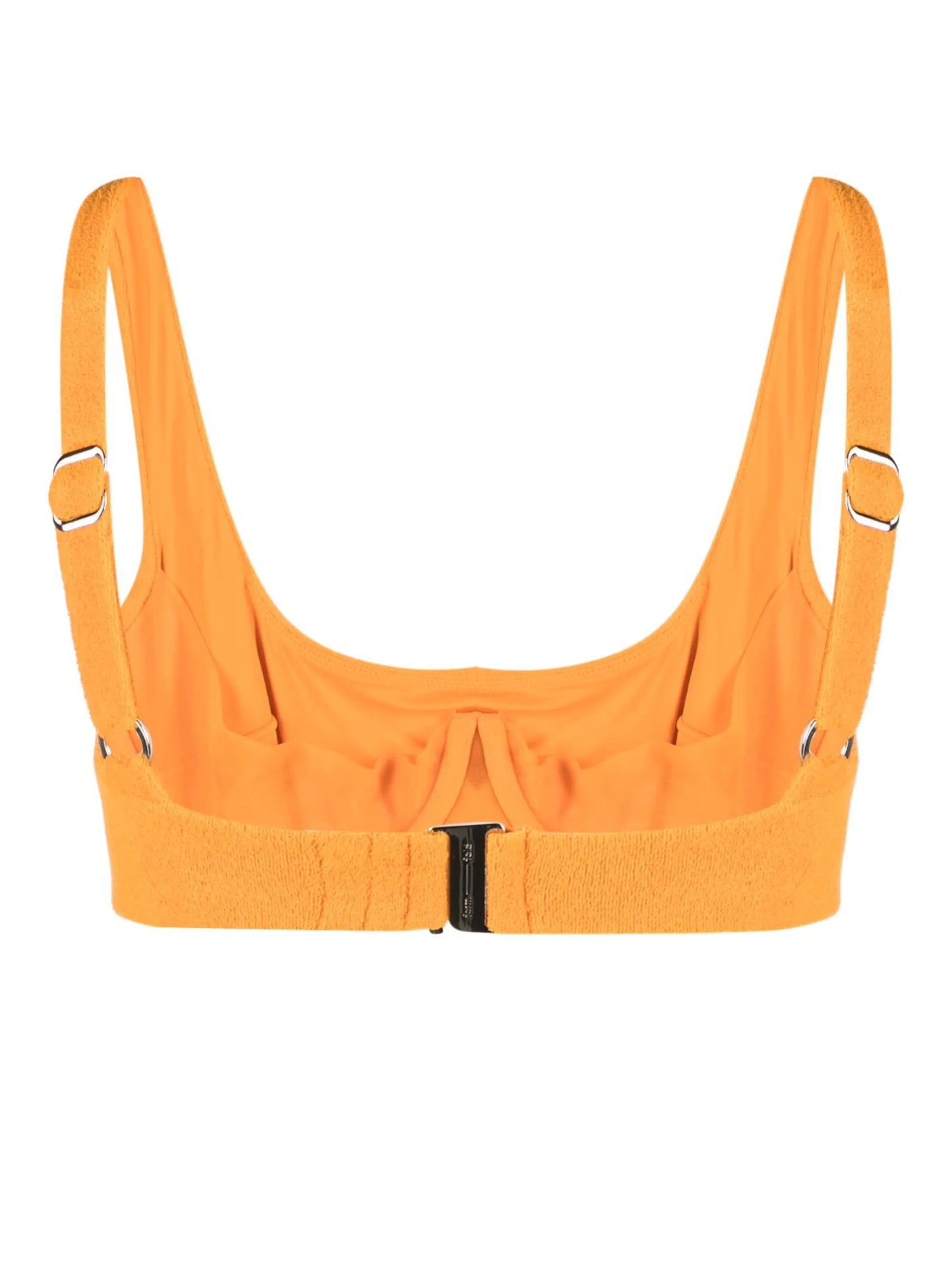 The Crop Mango Terry bikini top