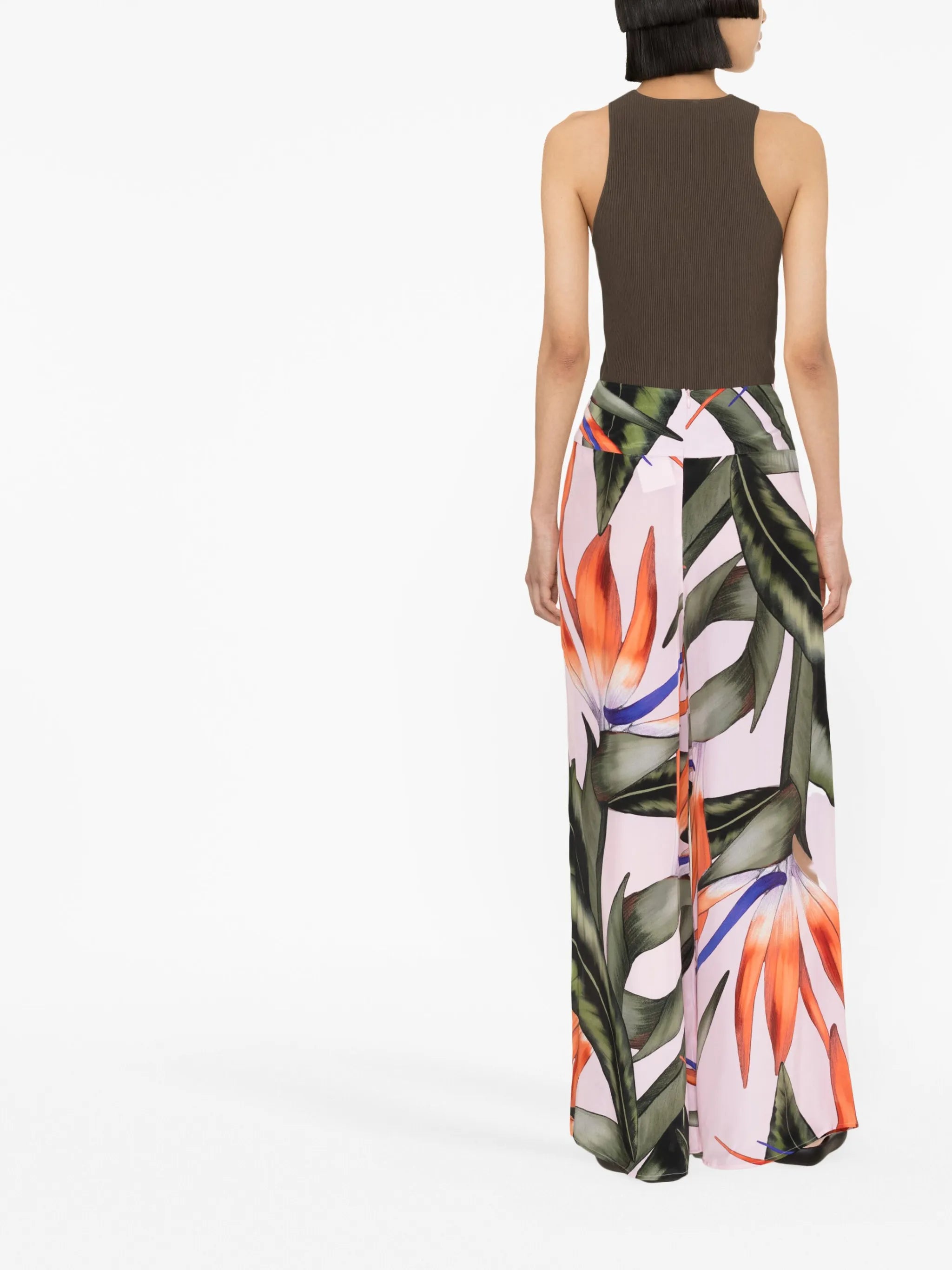 Charlize high-waisted palazzo pants