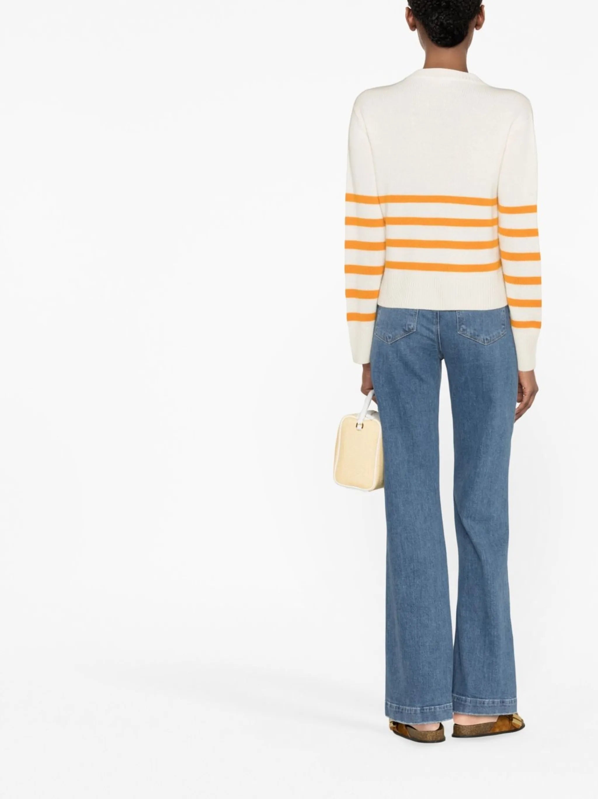 long-sleeved cashmere sweater