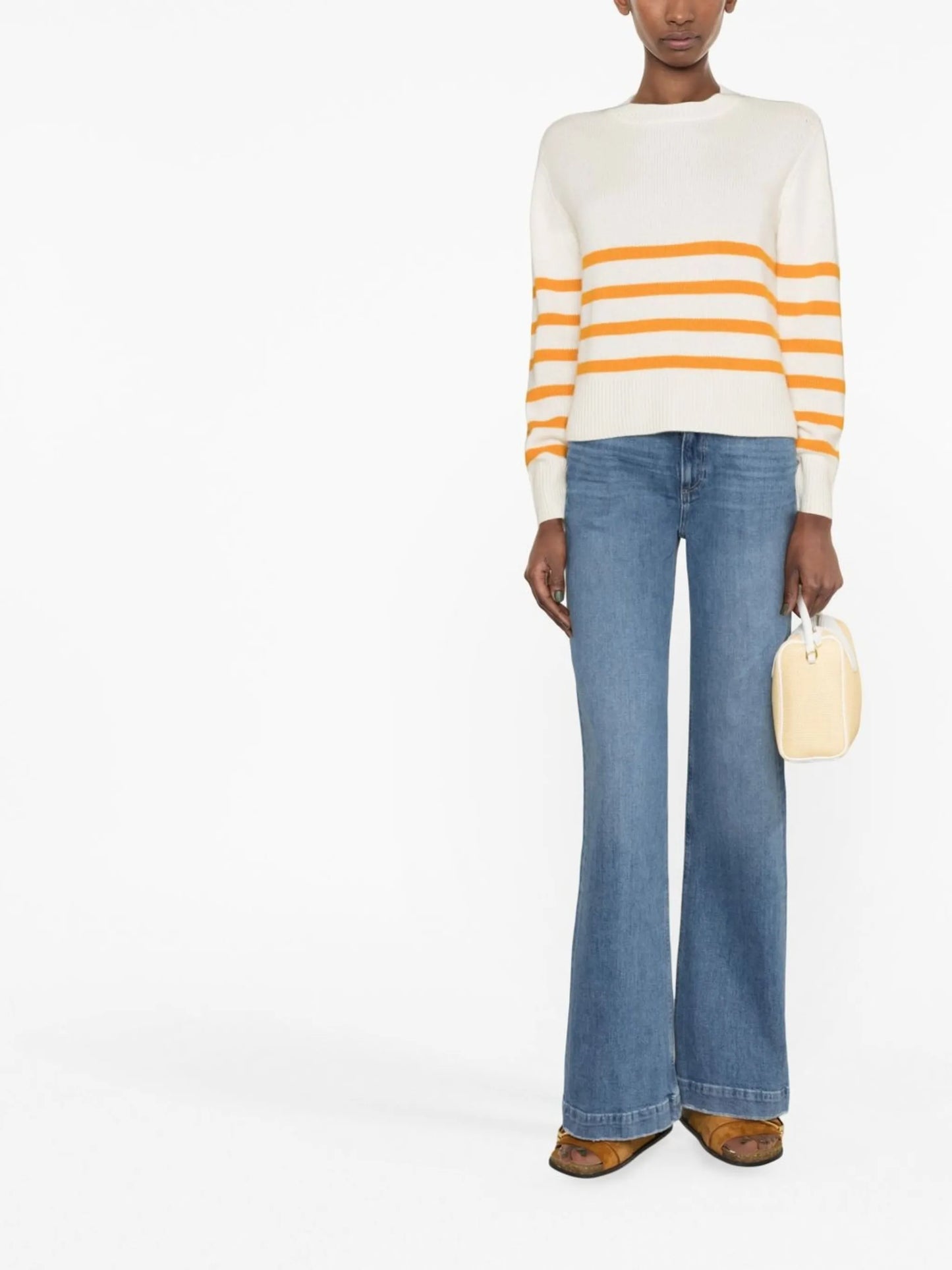 long-sleeved cashmere sweater