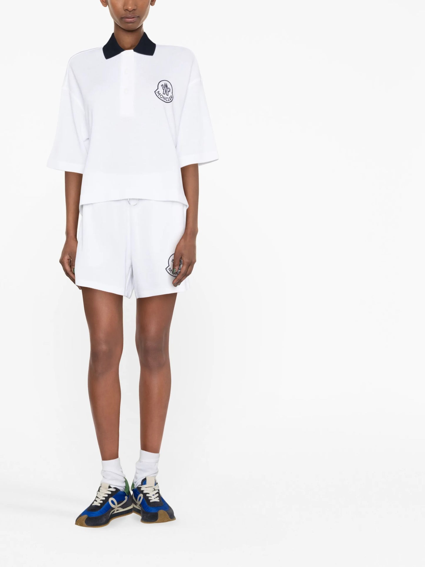 drawstring cotton shorts