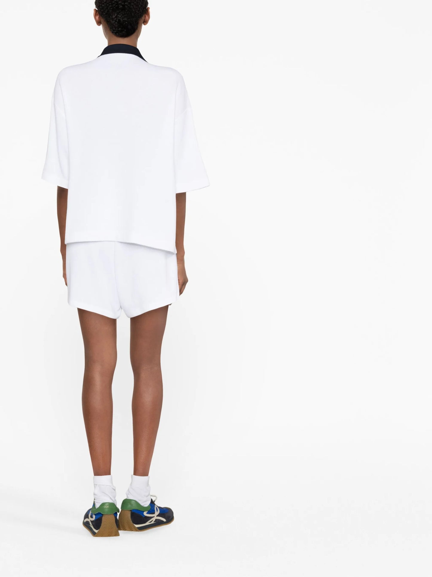 drawstring cotton shorts