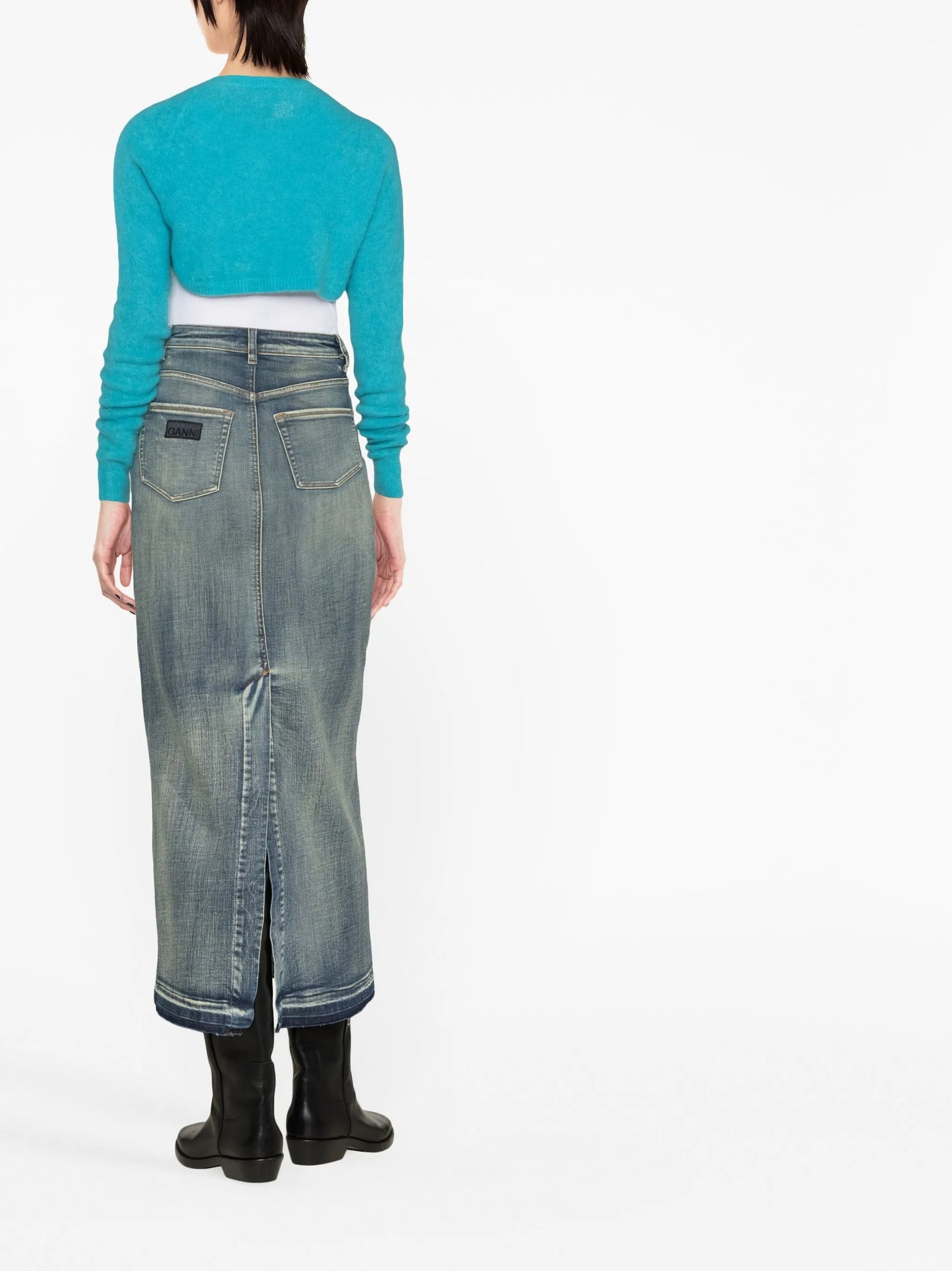 knitted cropped bolero