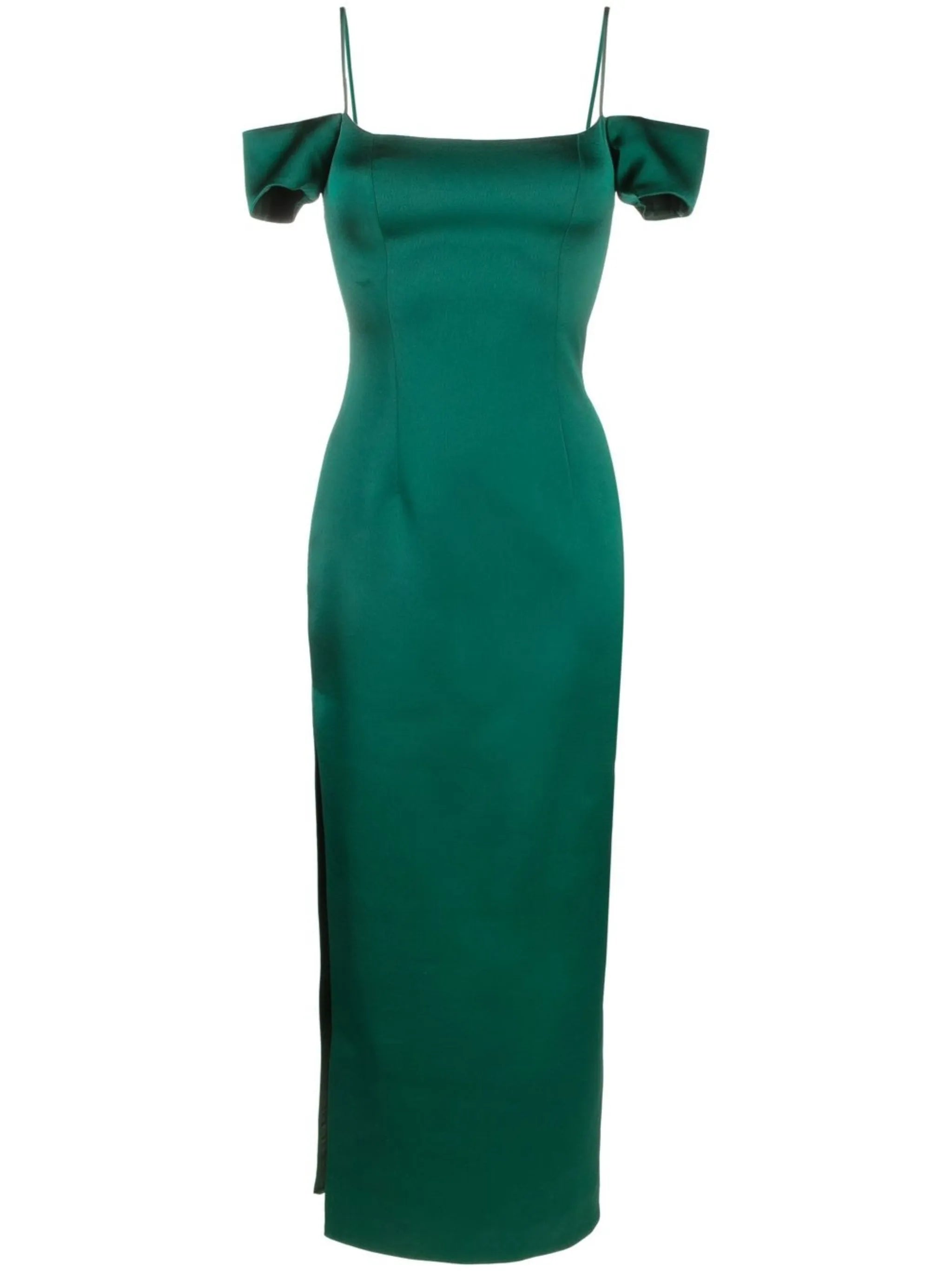 off-shoulder gown