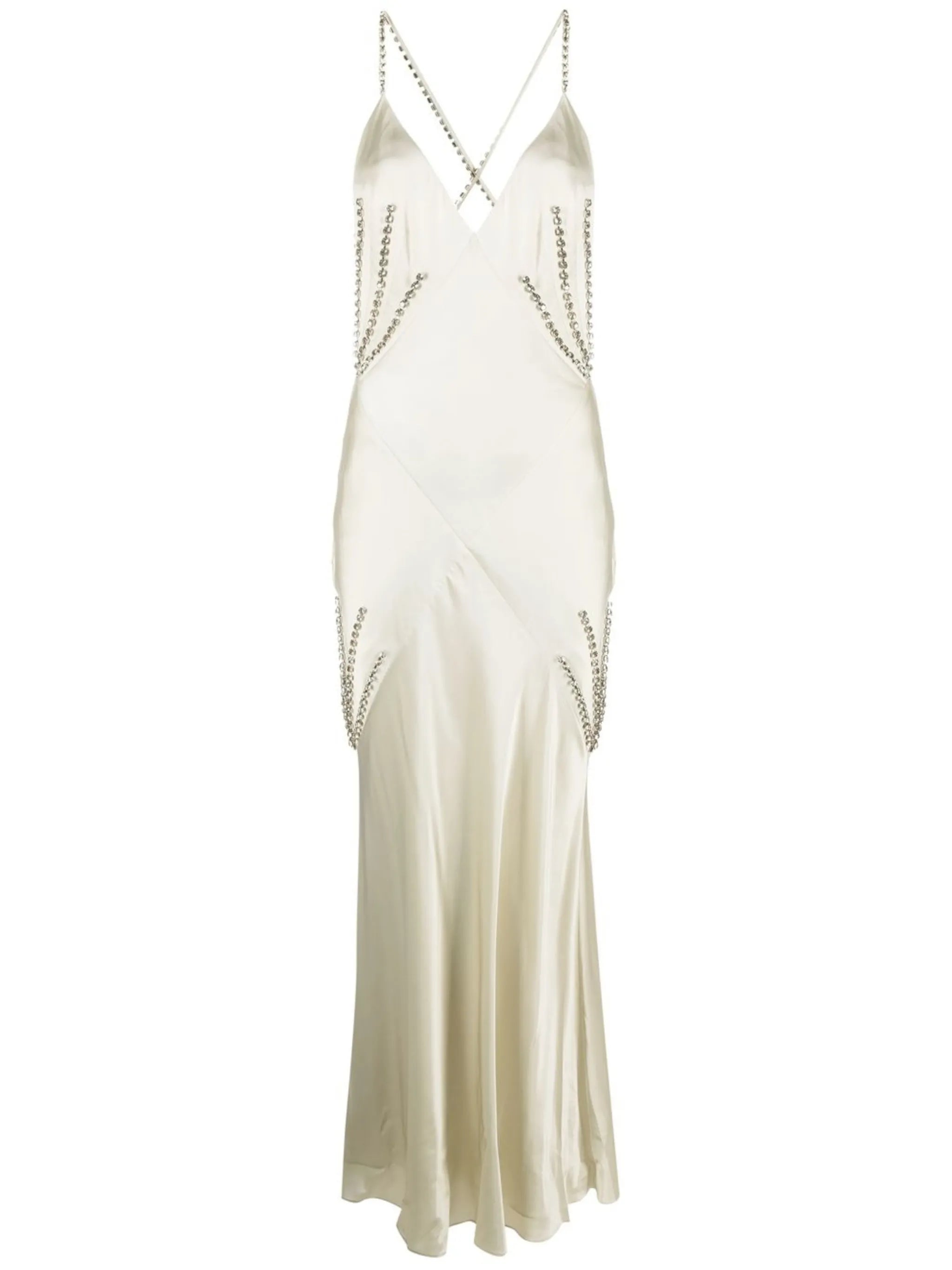 Pantomime crystal-embellished maxi dress