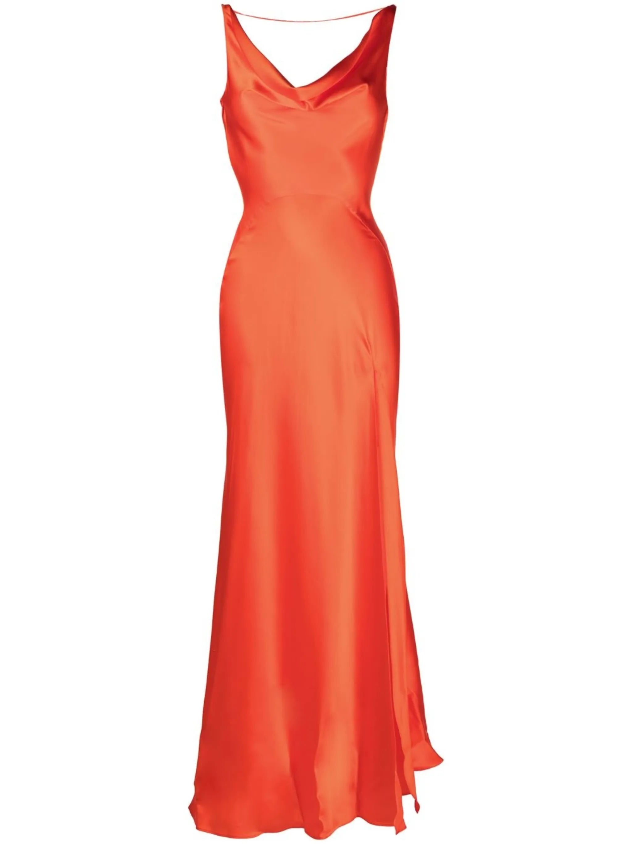 Colombina silk maxi dress