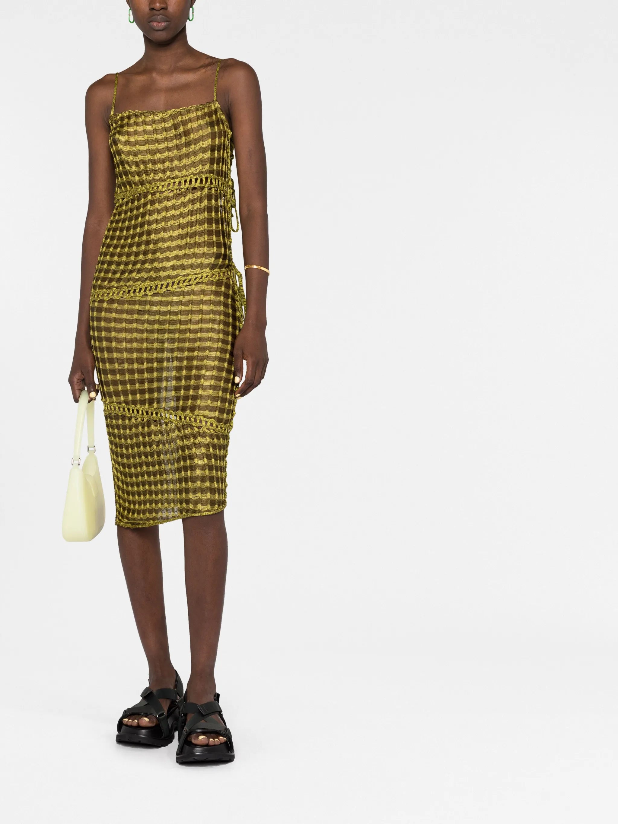 jigsaw knitted midi dress