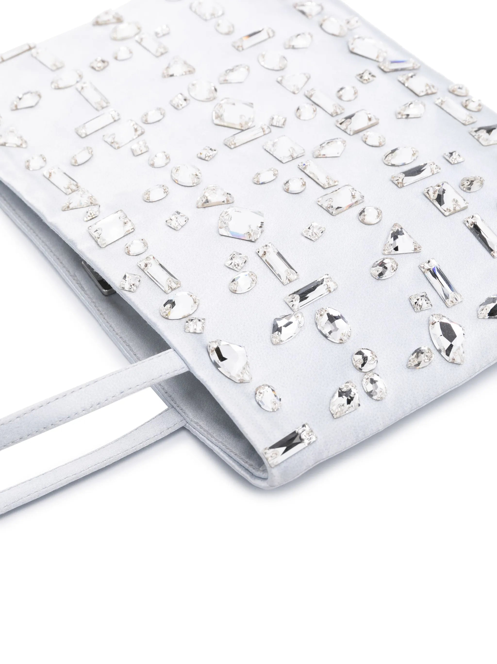 crystal-embellished tote bag