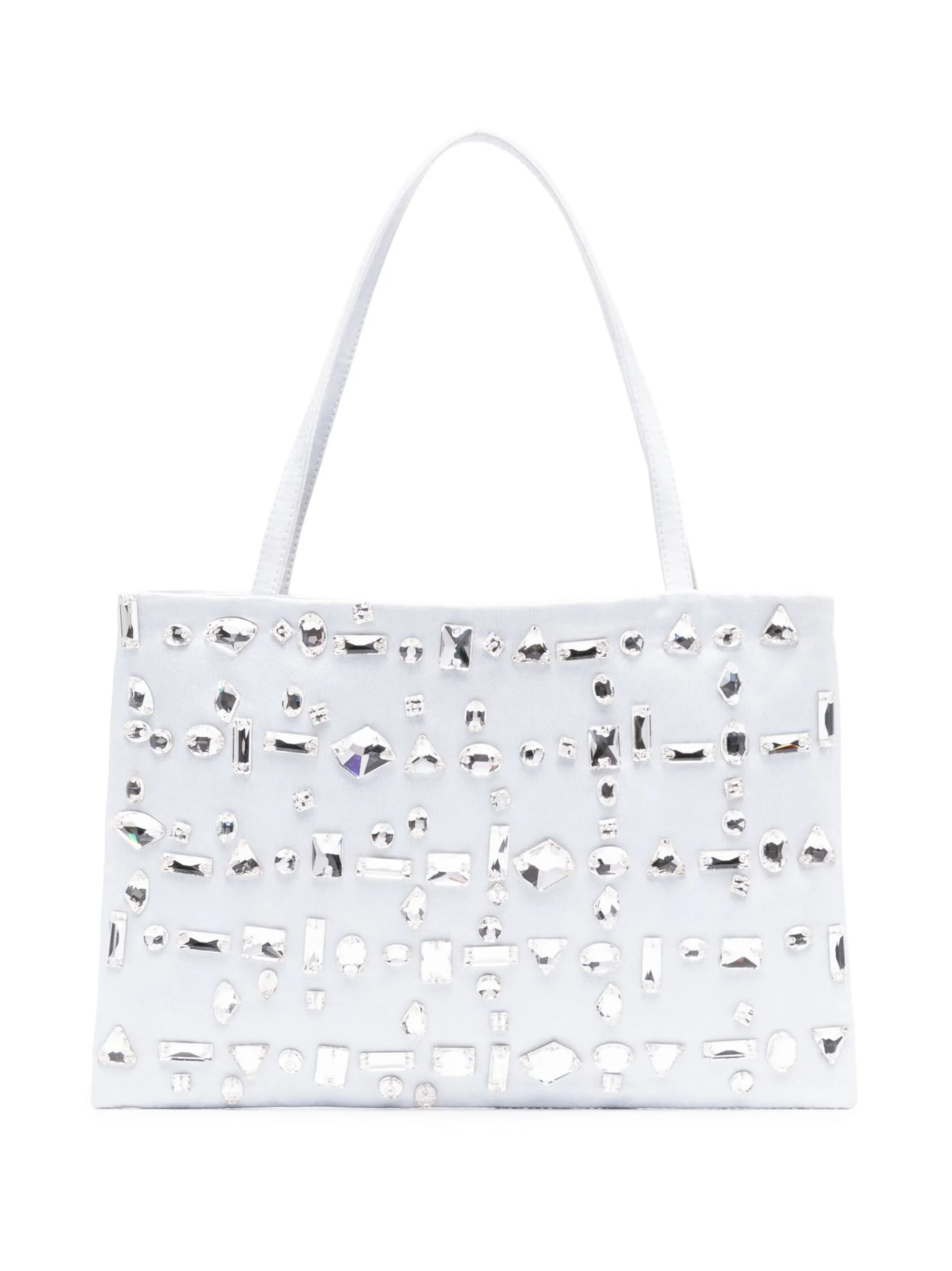 crystal-embellished tote bag