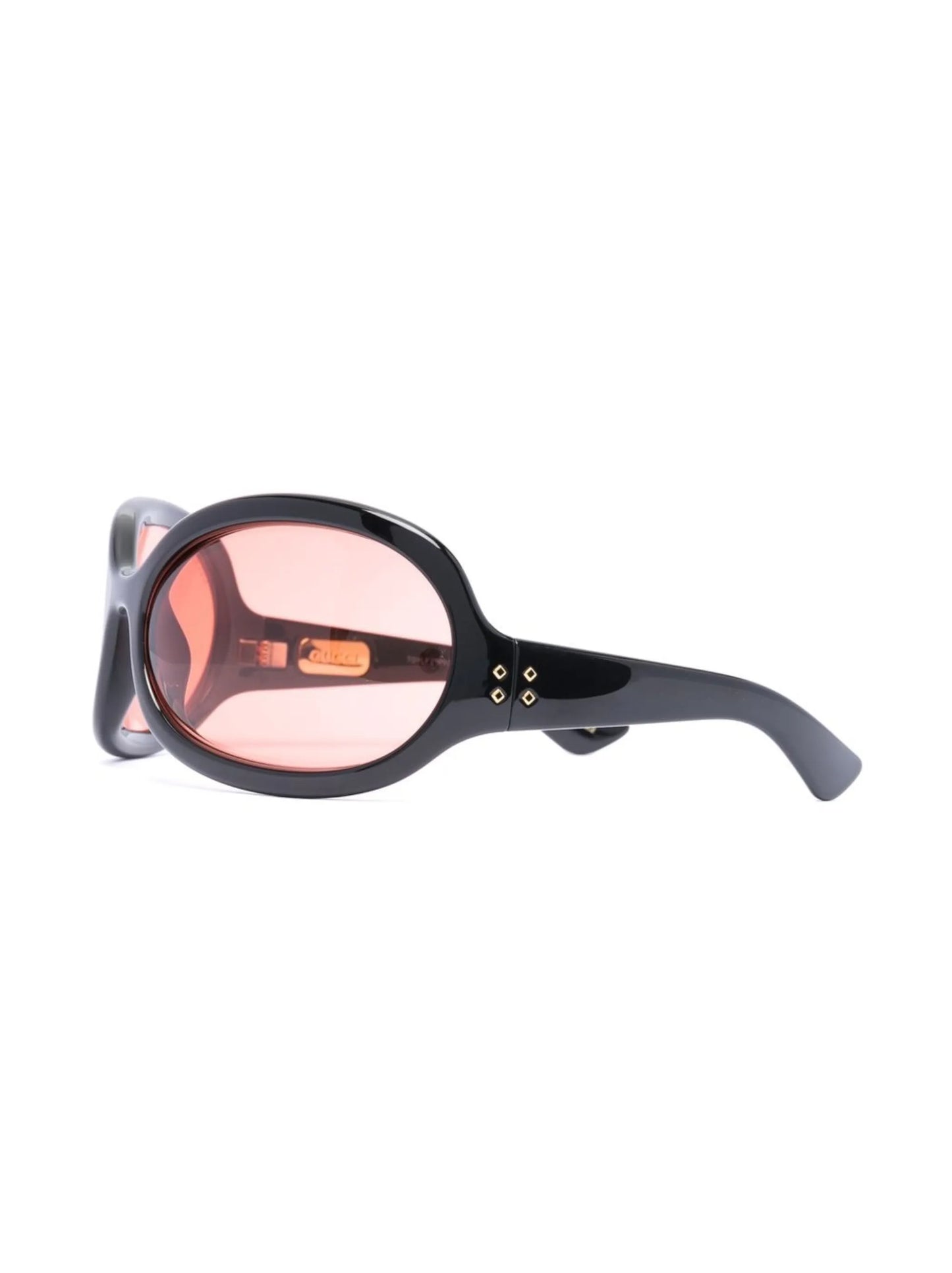 tinted oversize-frame sunglasses