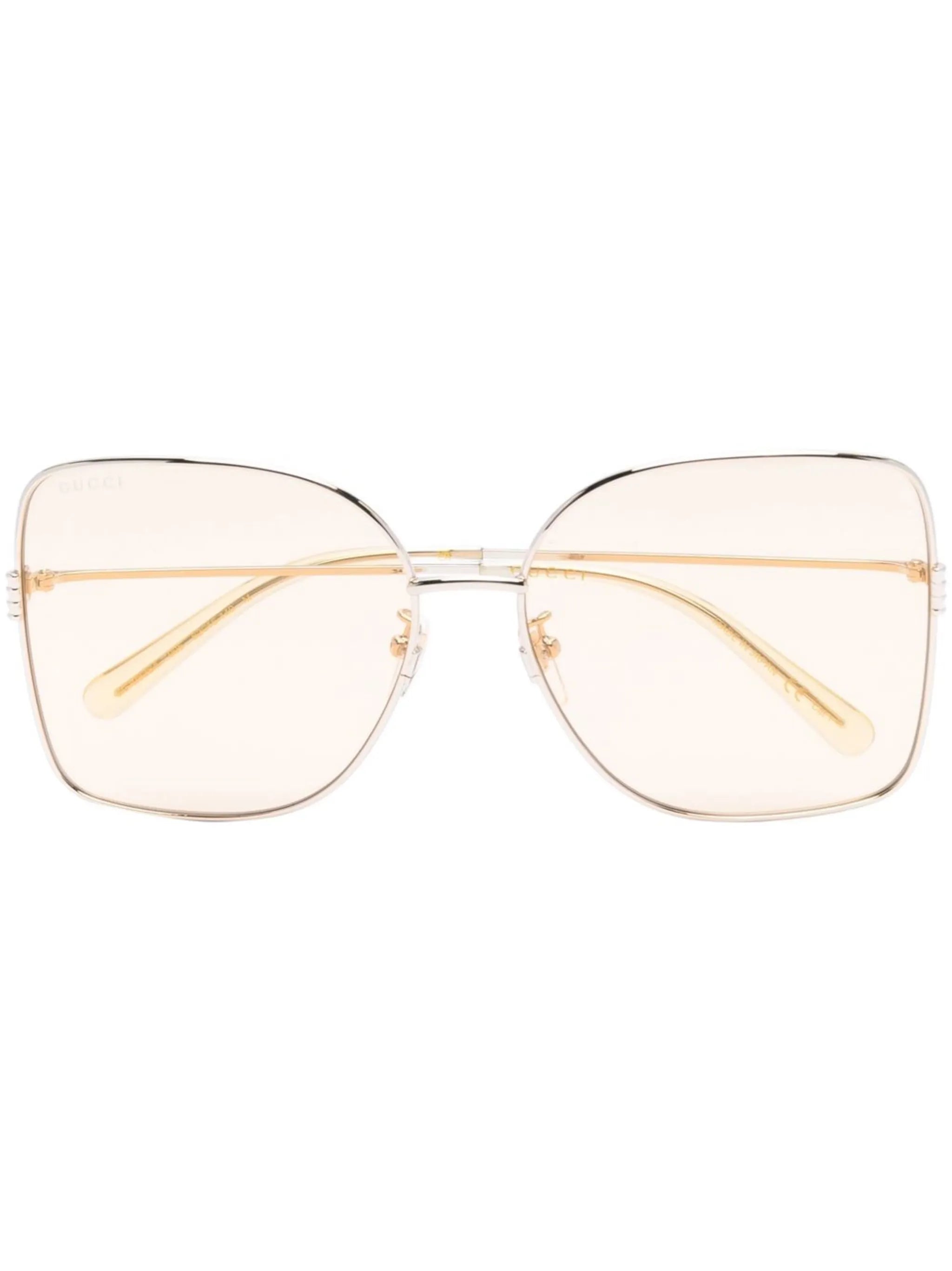 oversized square-frame sunglasses