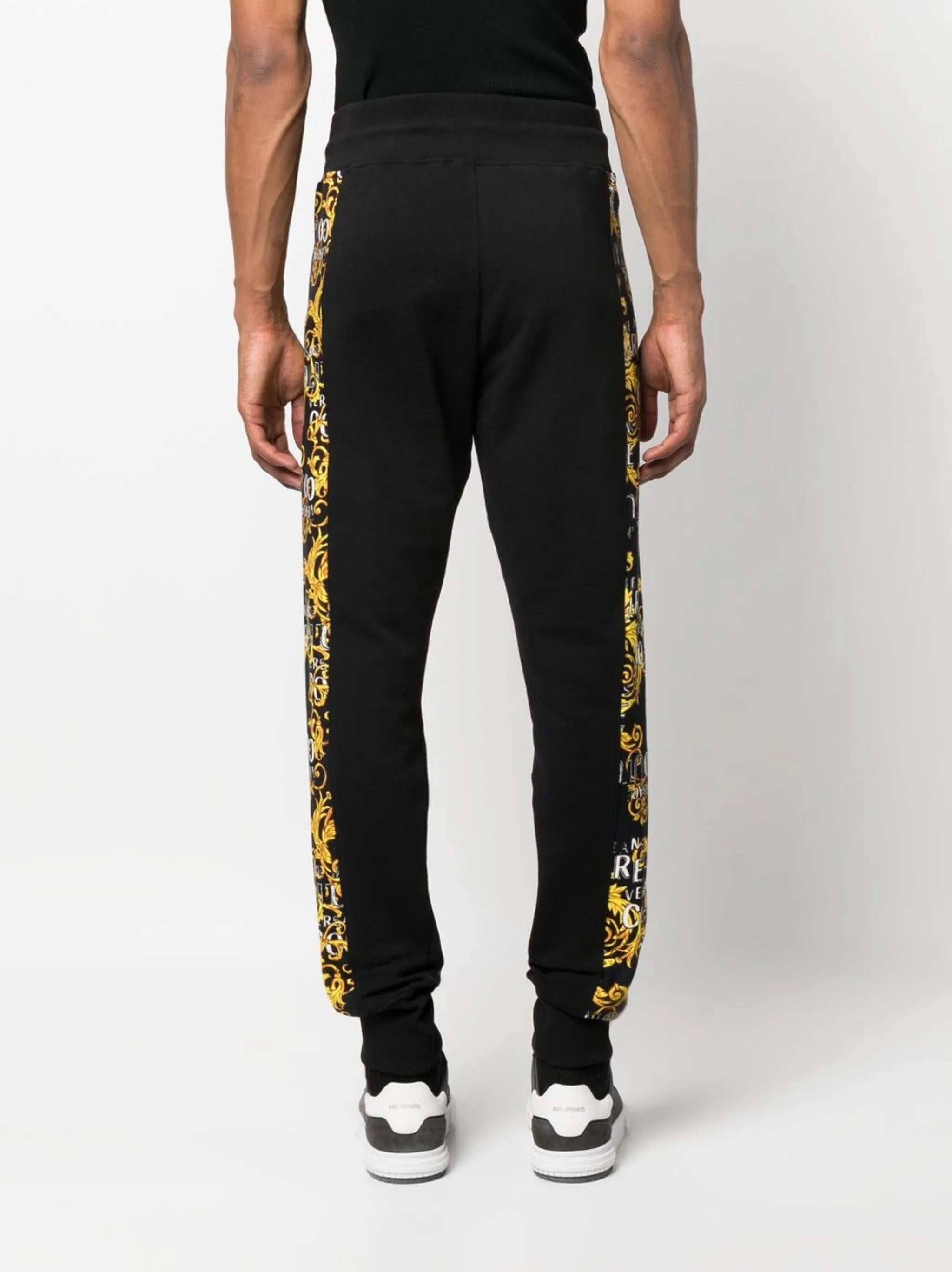Barocco-side stripe track trousers