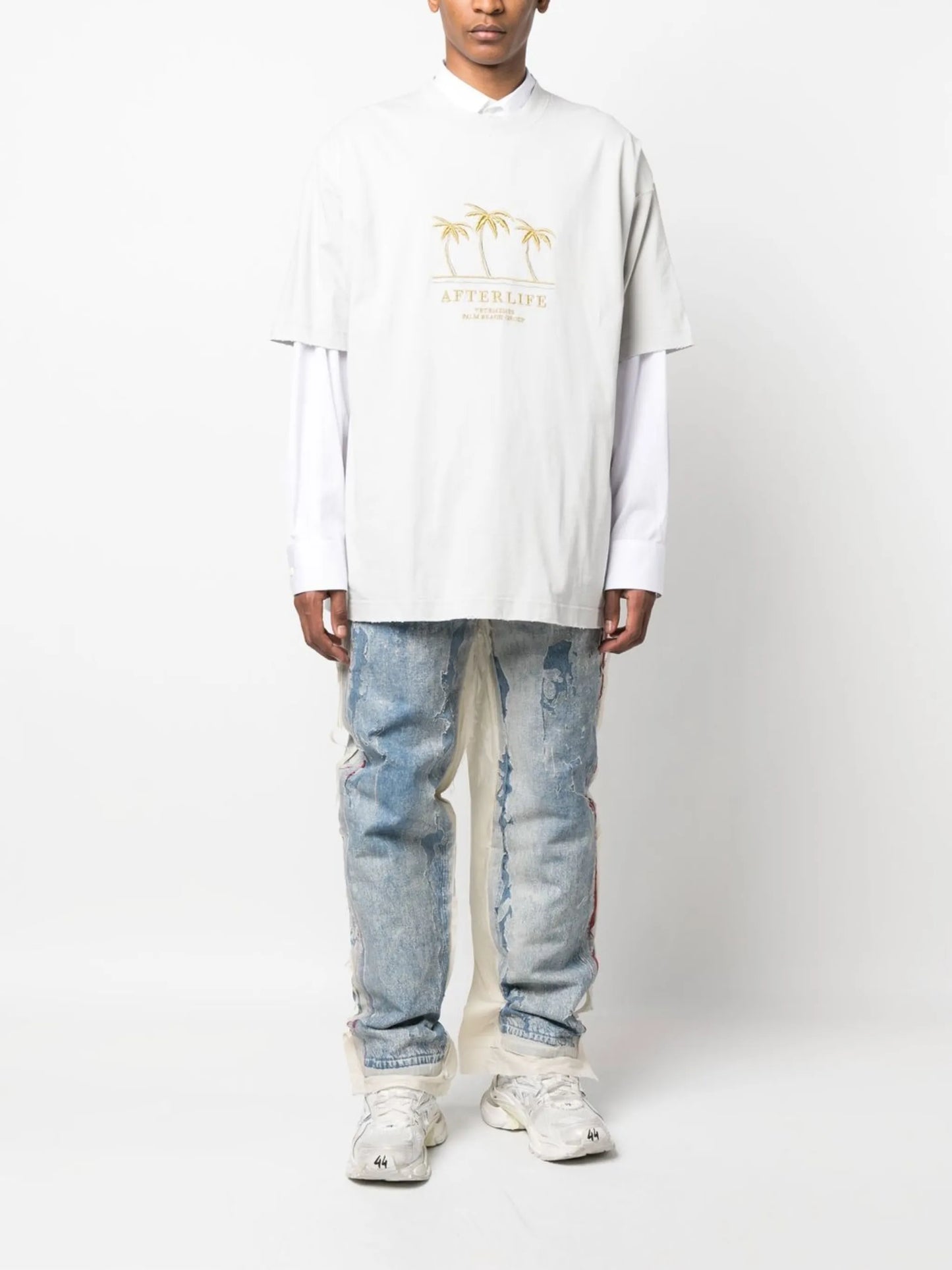 embroidered Afterlife T-shirt