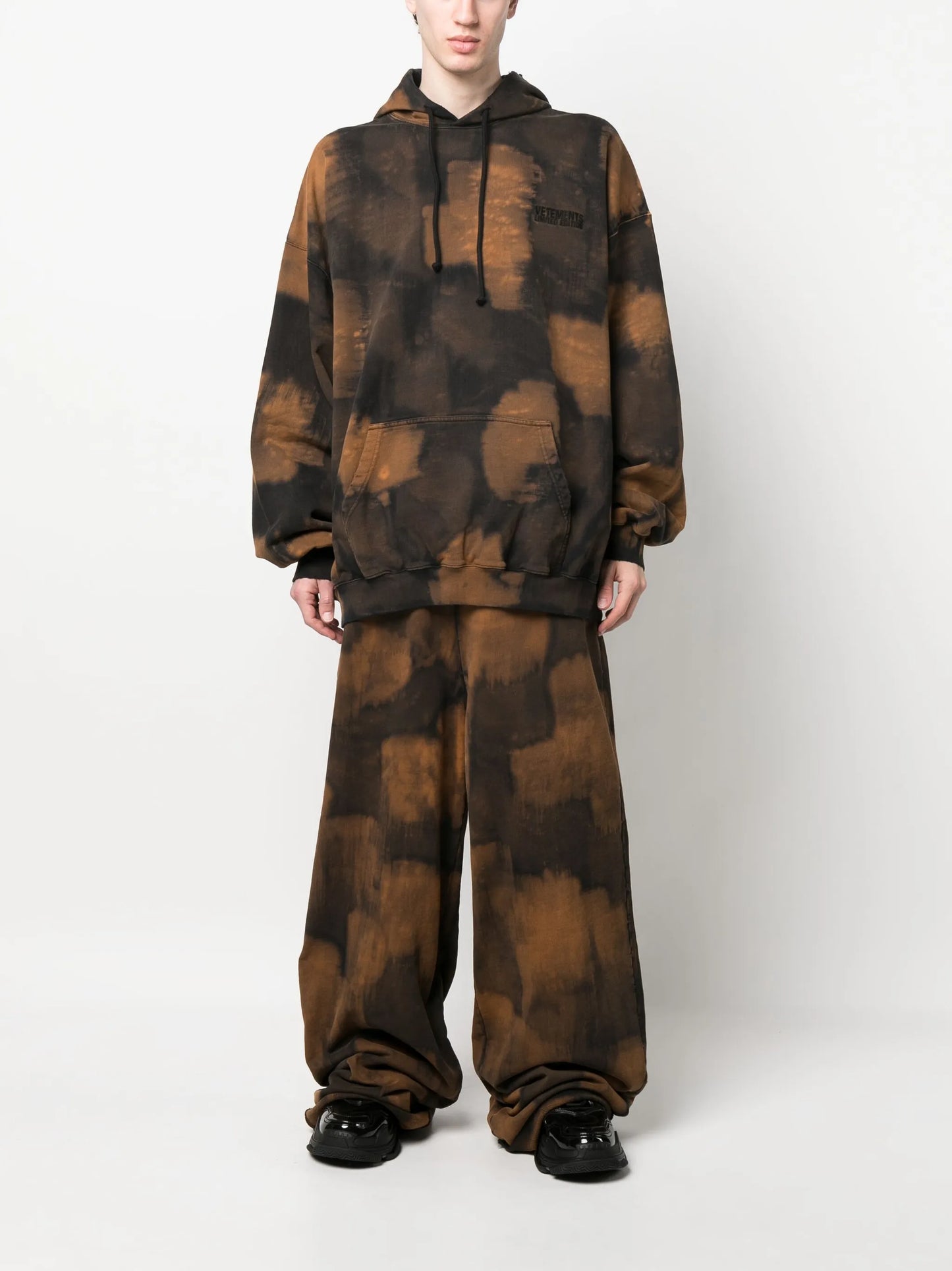 overbleached cotton hoodie