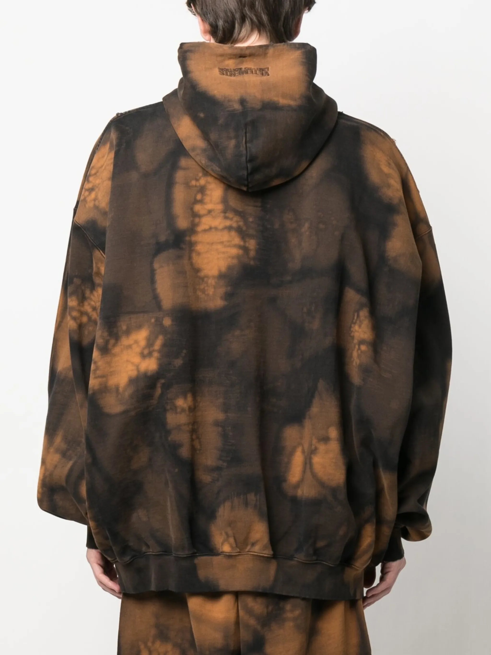 overbleached cotton hoodie
