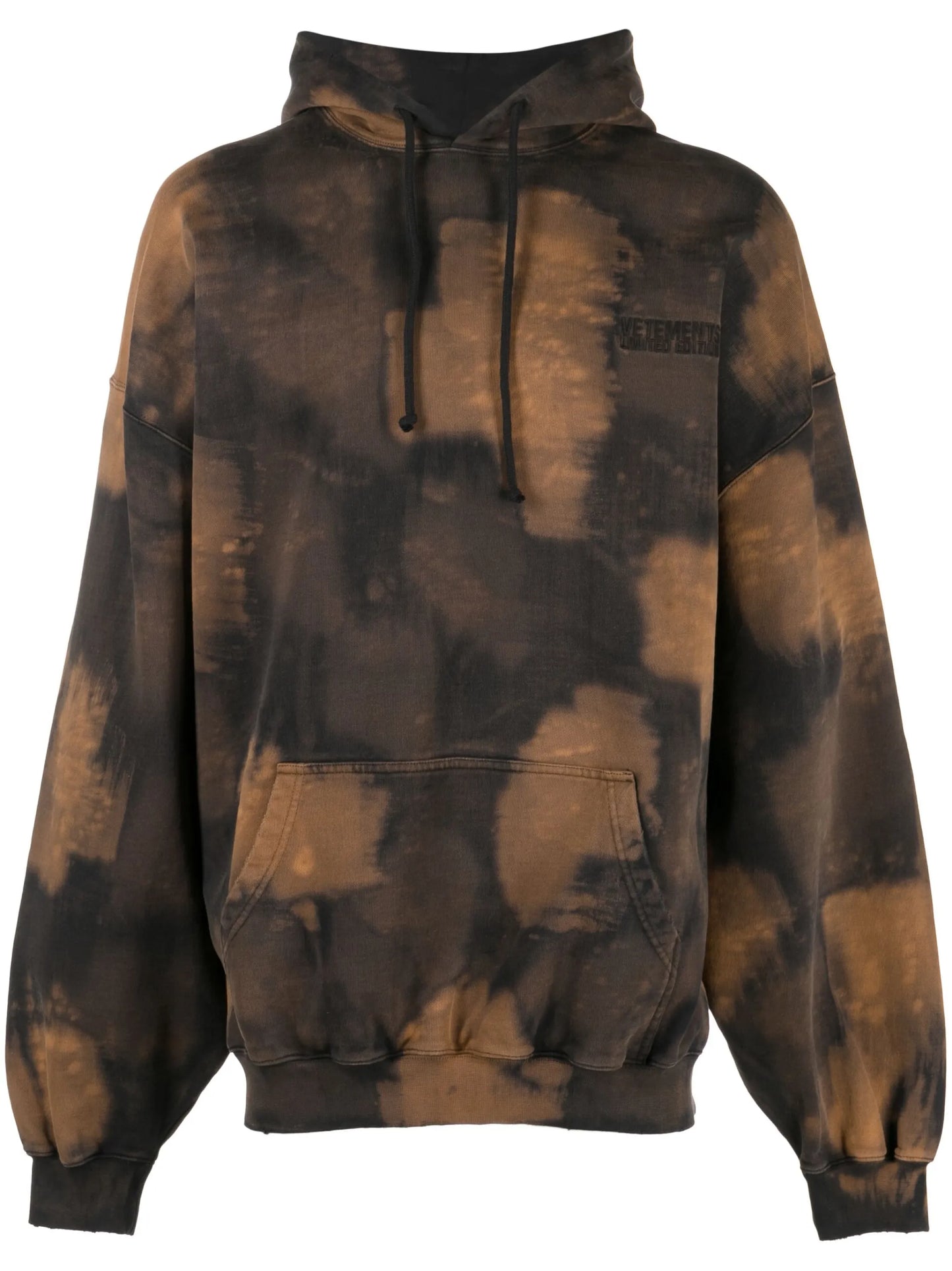 overbleached cotton hoodie