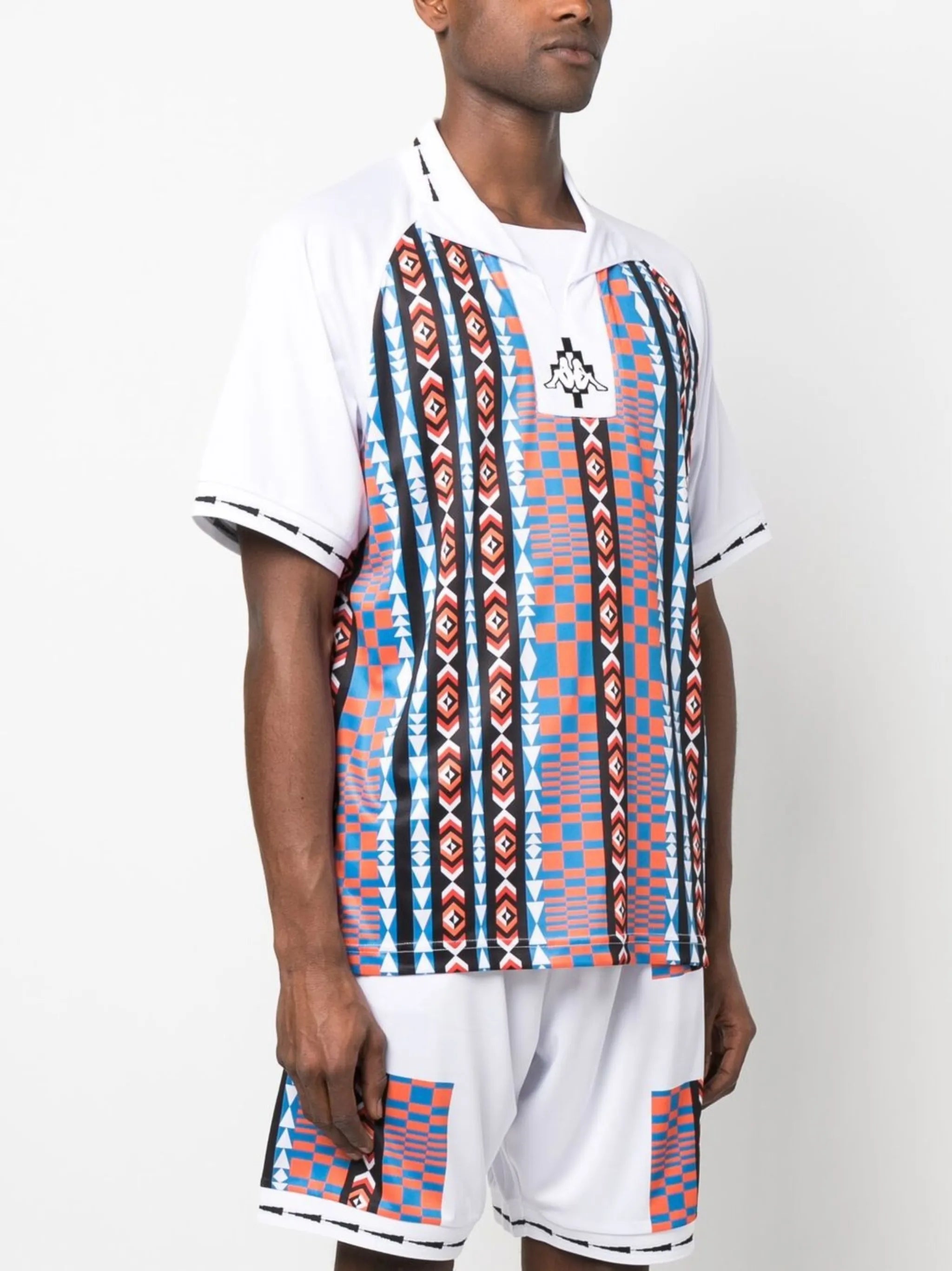 Aop Folk Kappa polo shirt