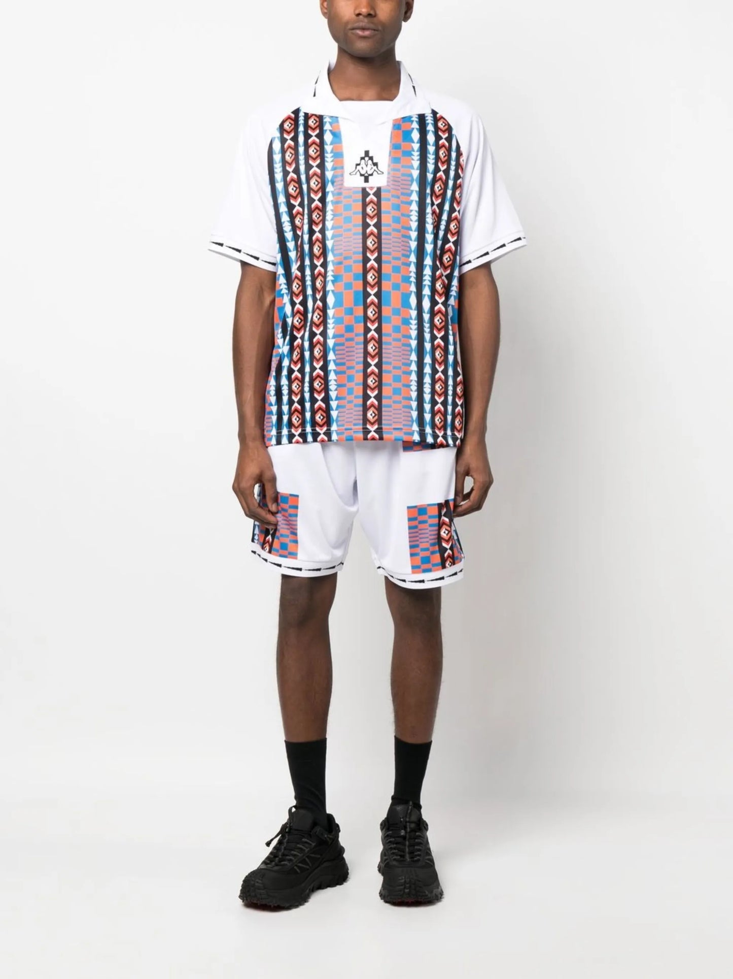 Aop Folk Kappa track shorts