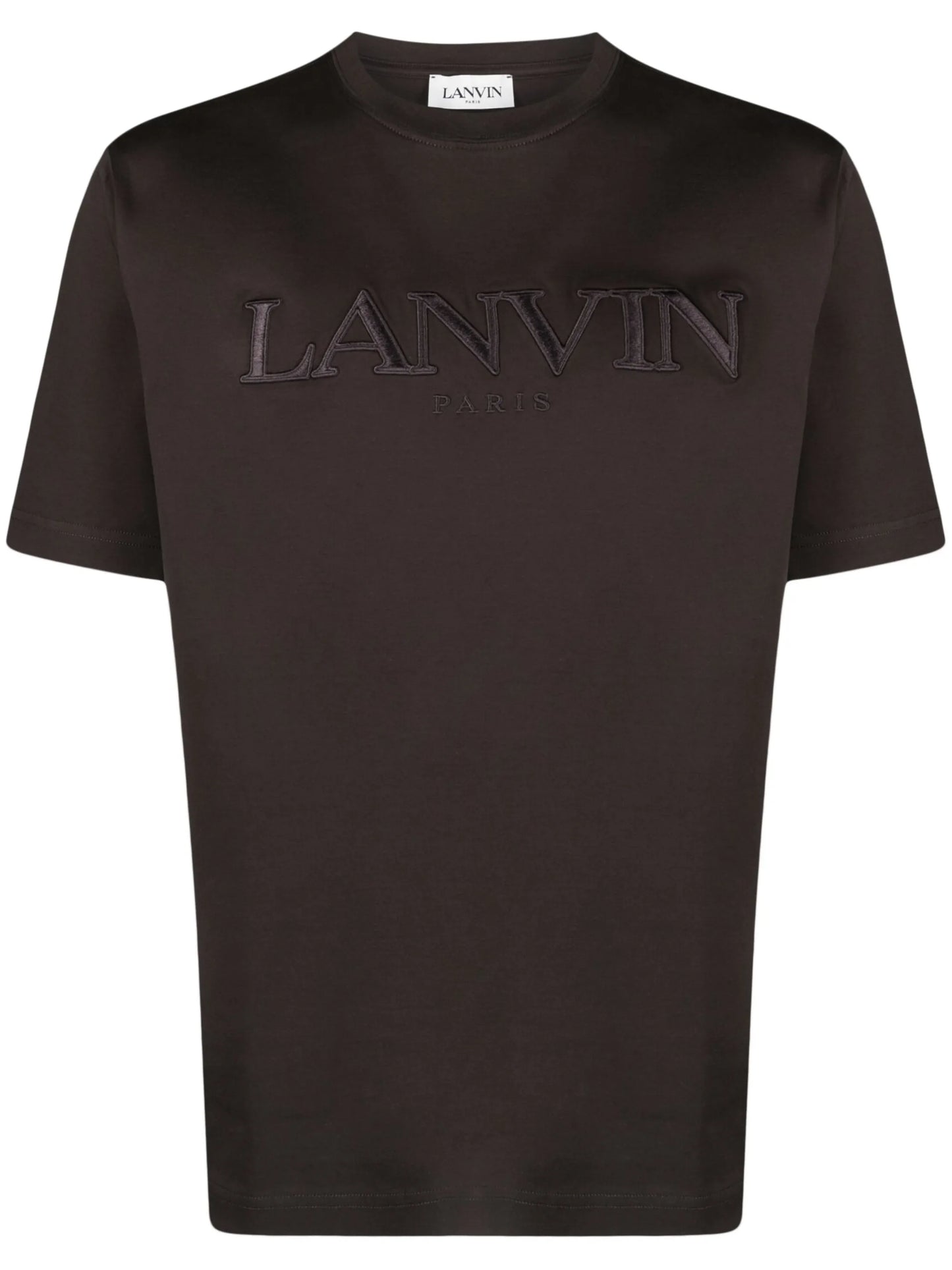 logo-embroidered short-sleeve T-shirt