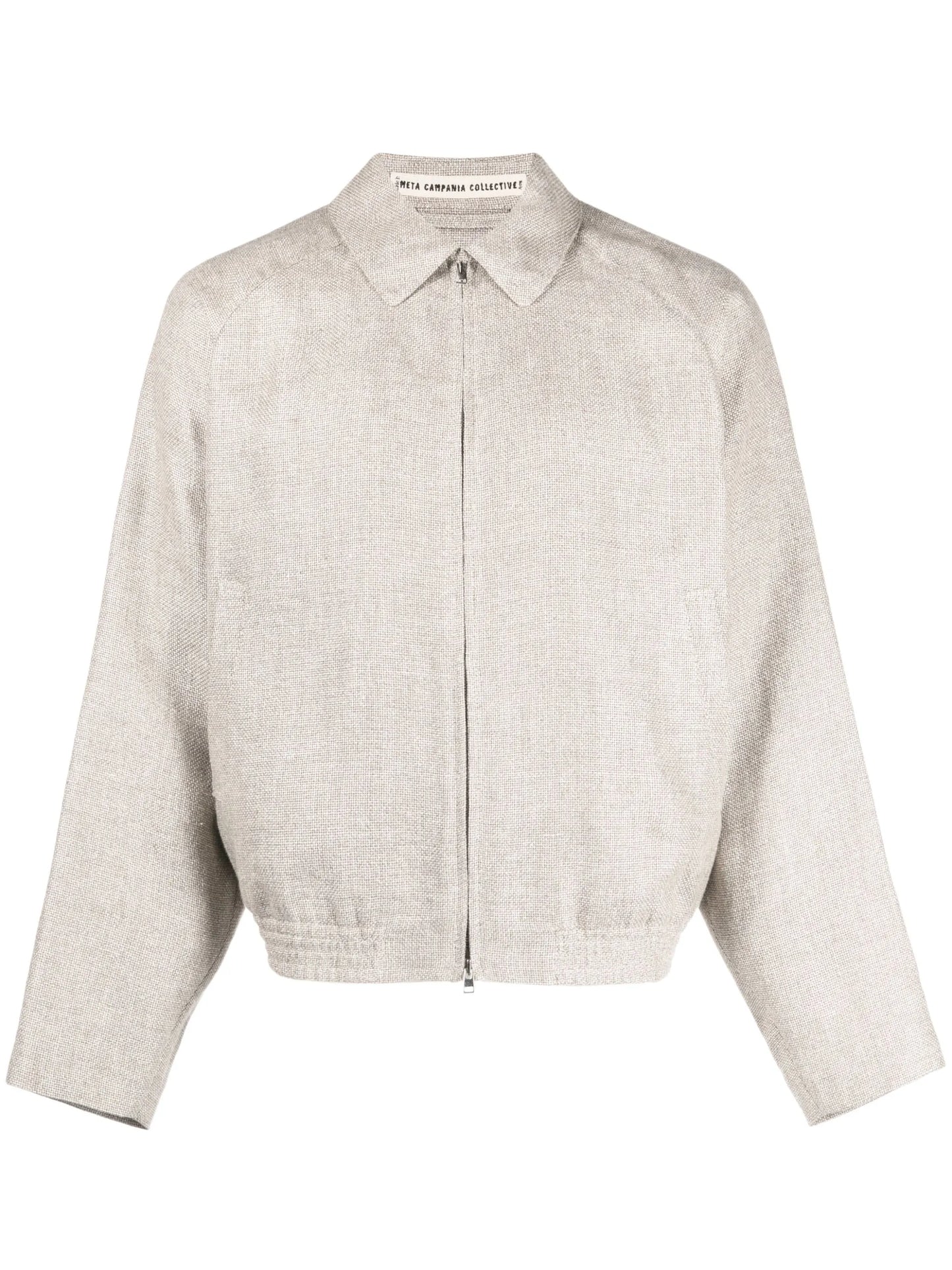 long-sleeve zip-up jacket