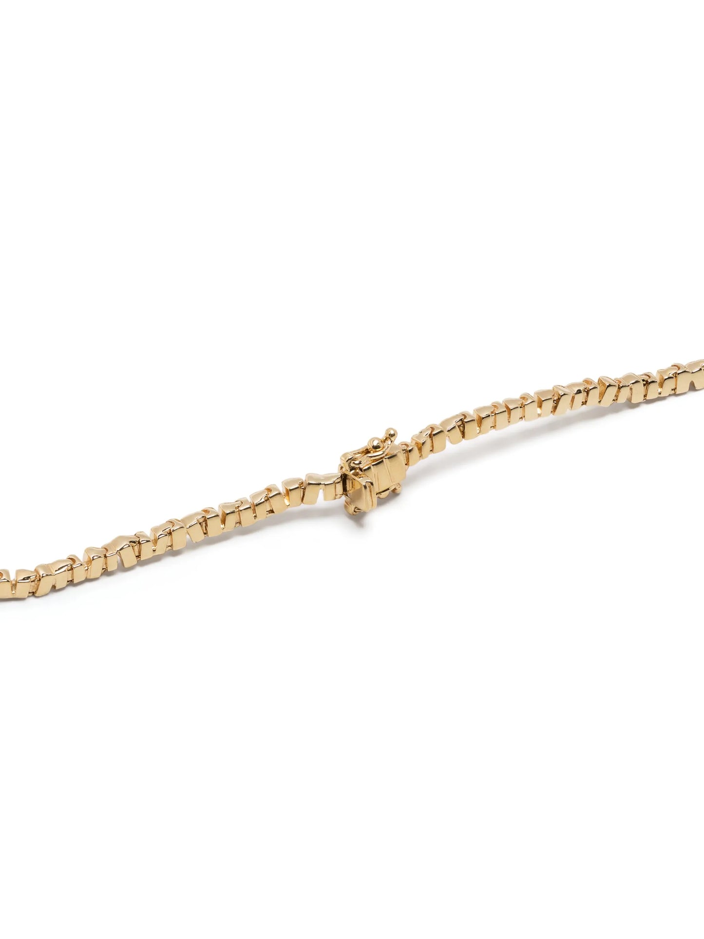 18kt yellow gold tennis bracelet