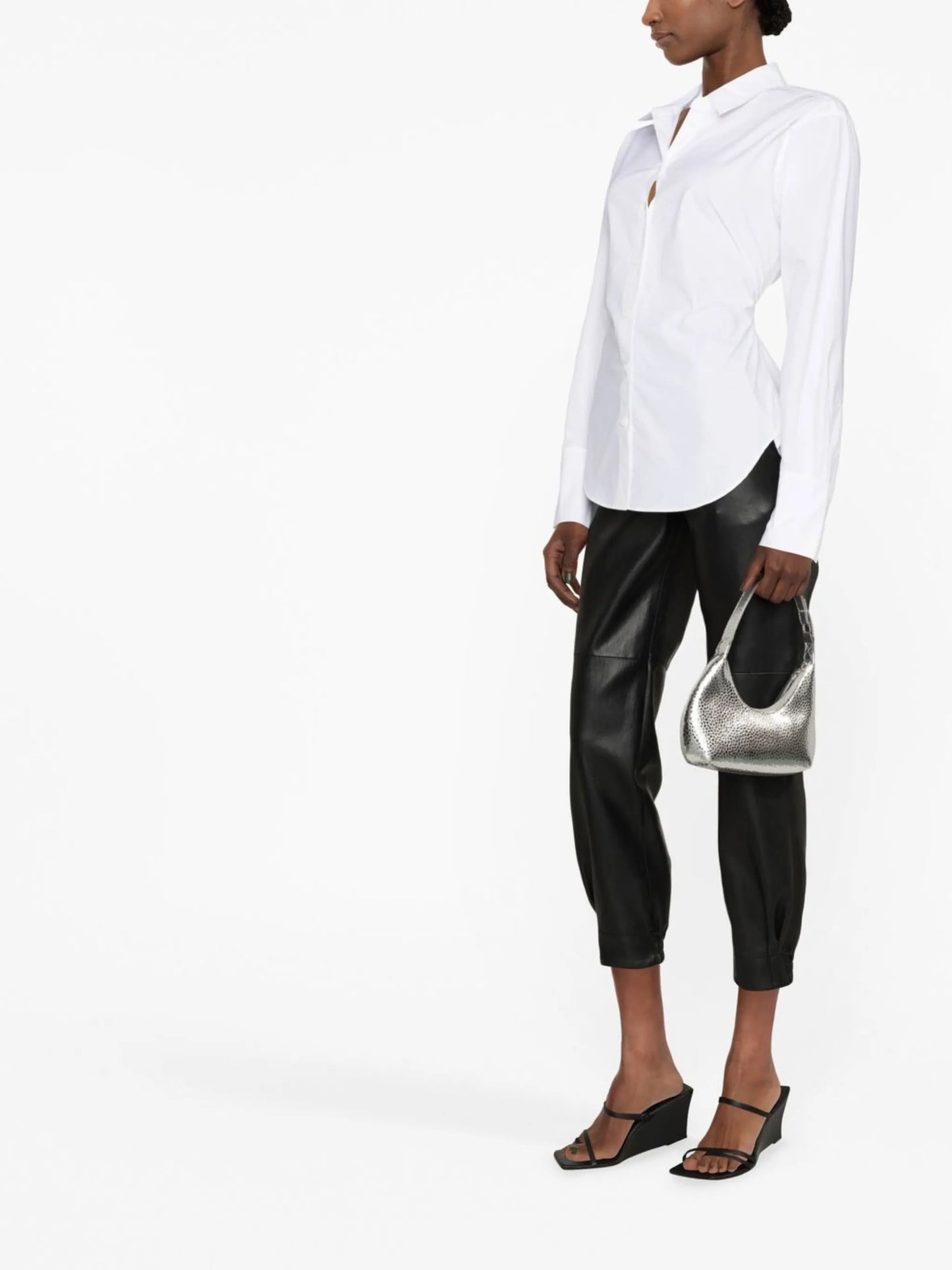 adjusted-waist shirt