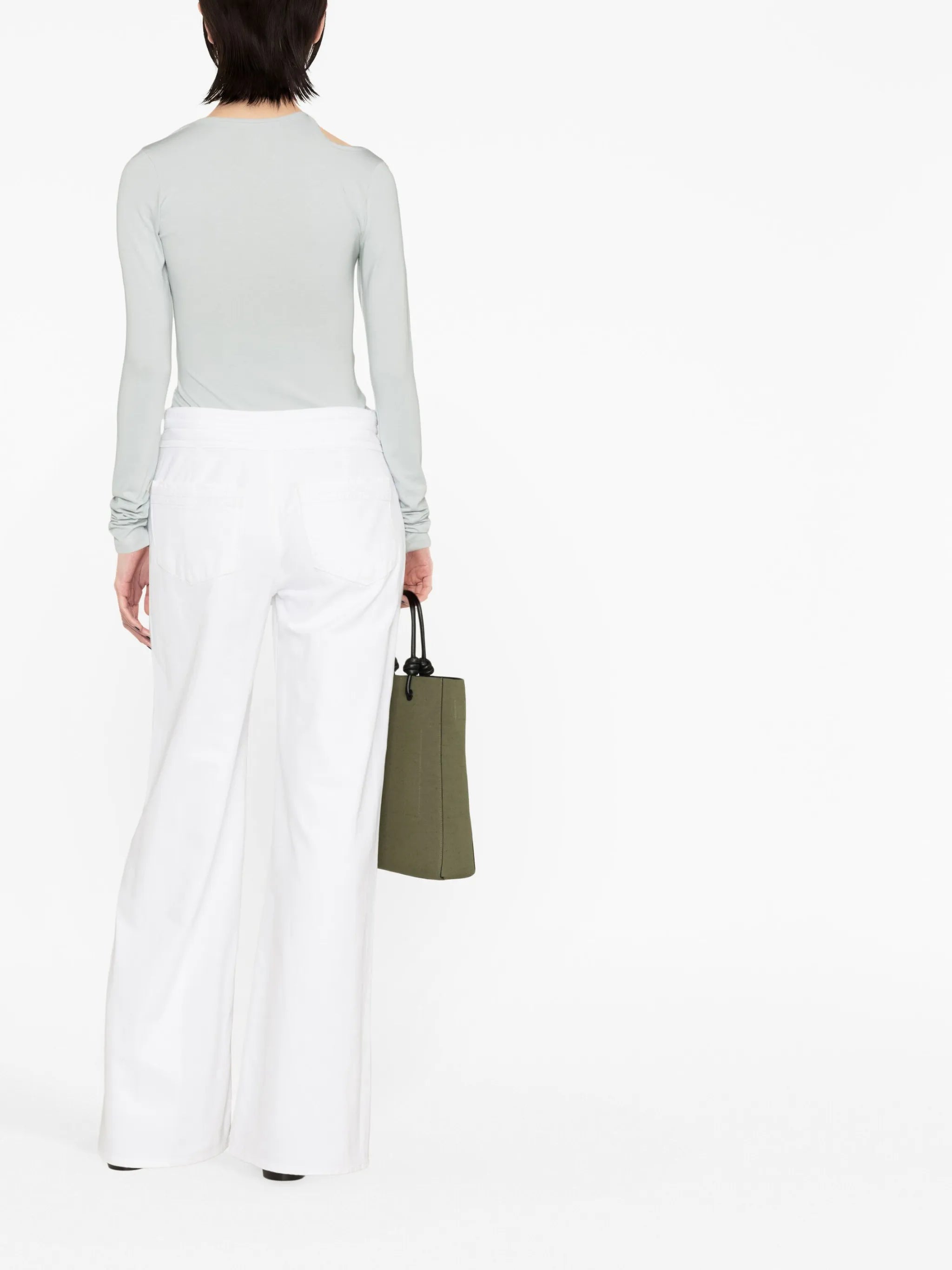 wide-leg jeans