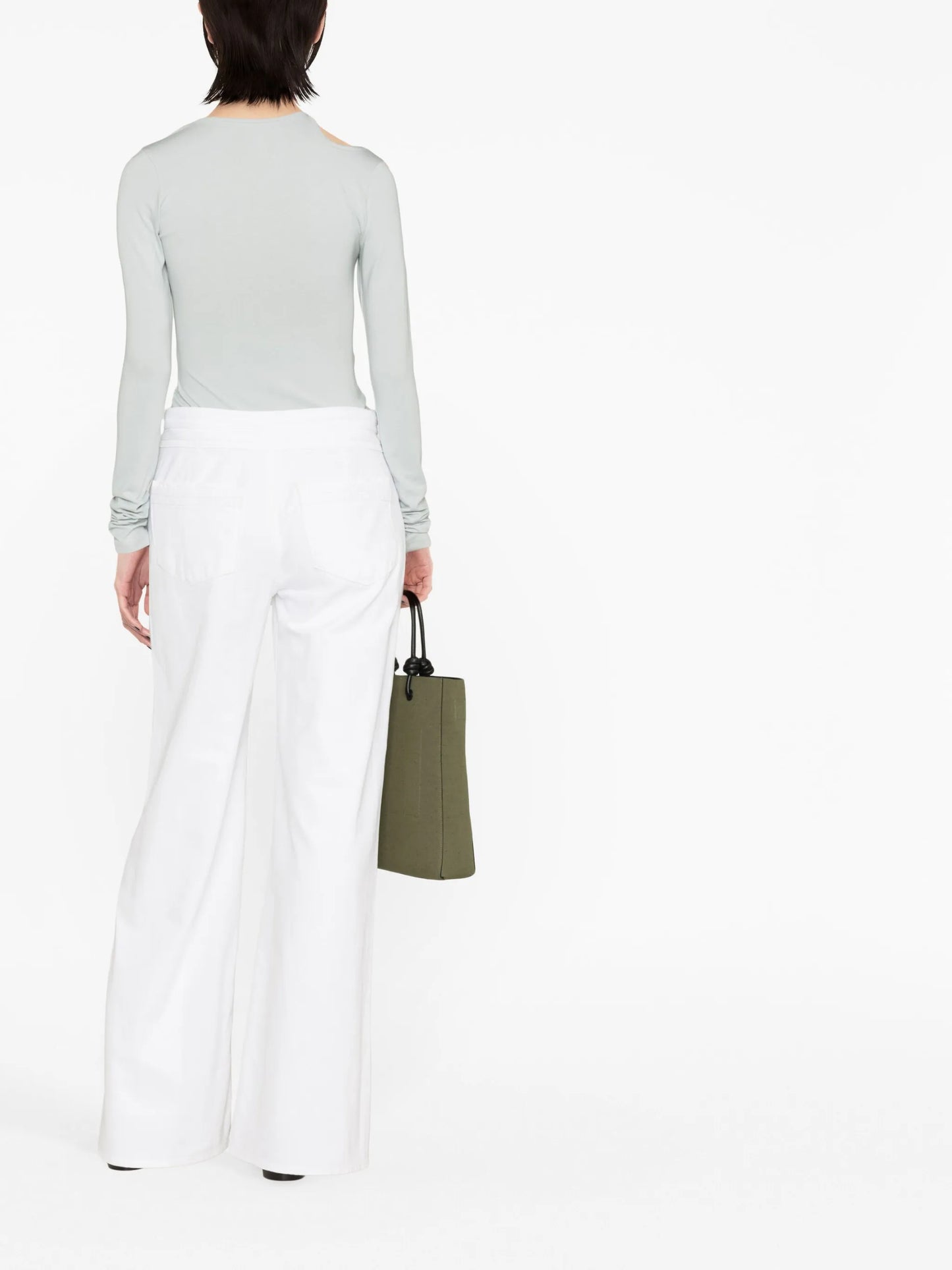 wide-leg jeans