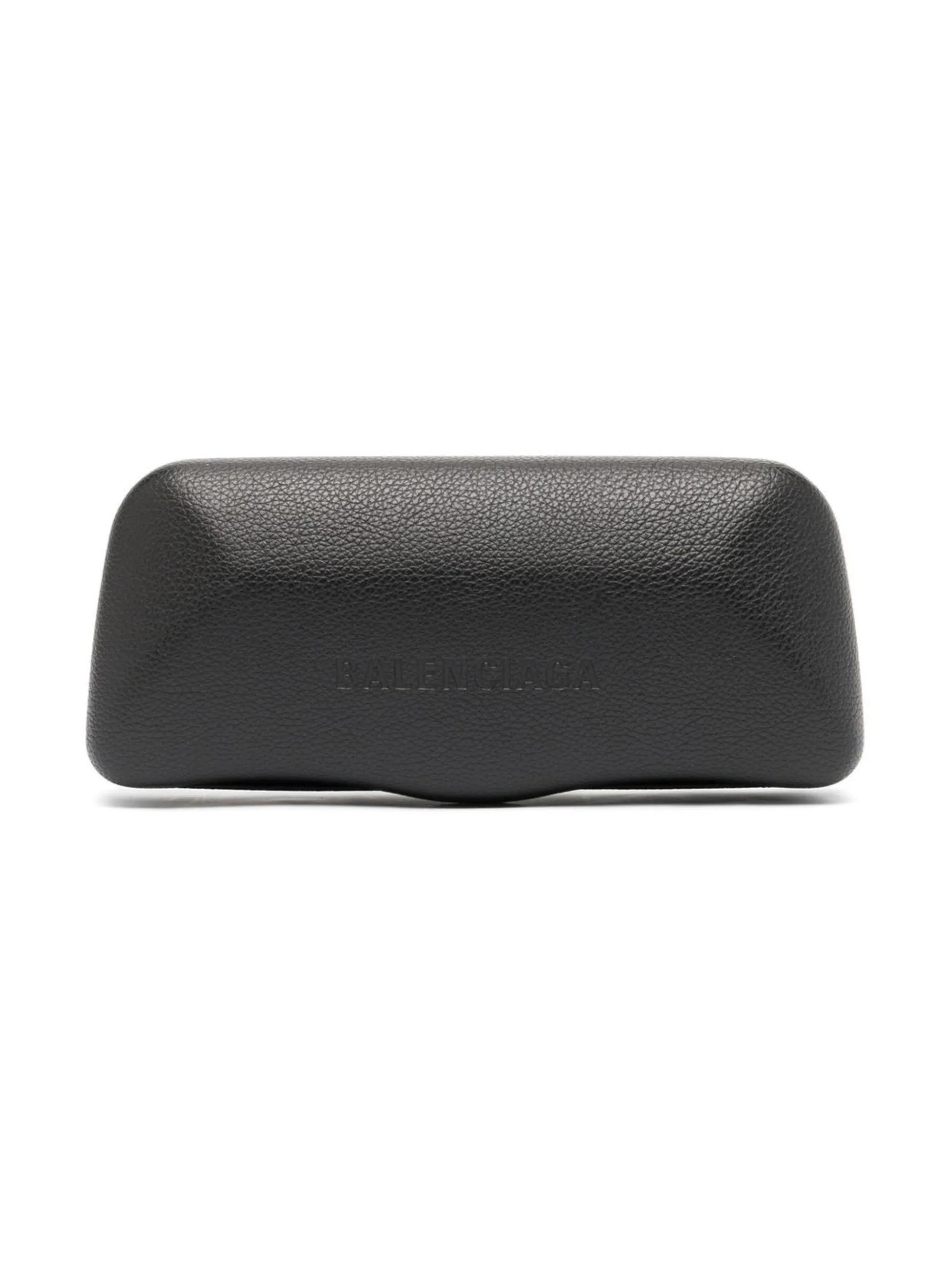 logo-print square-frame sunglasses