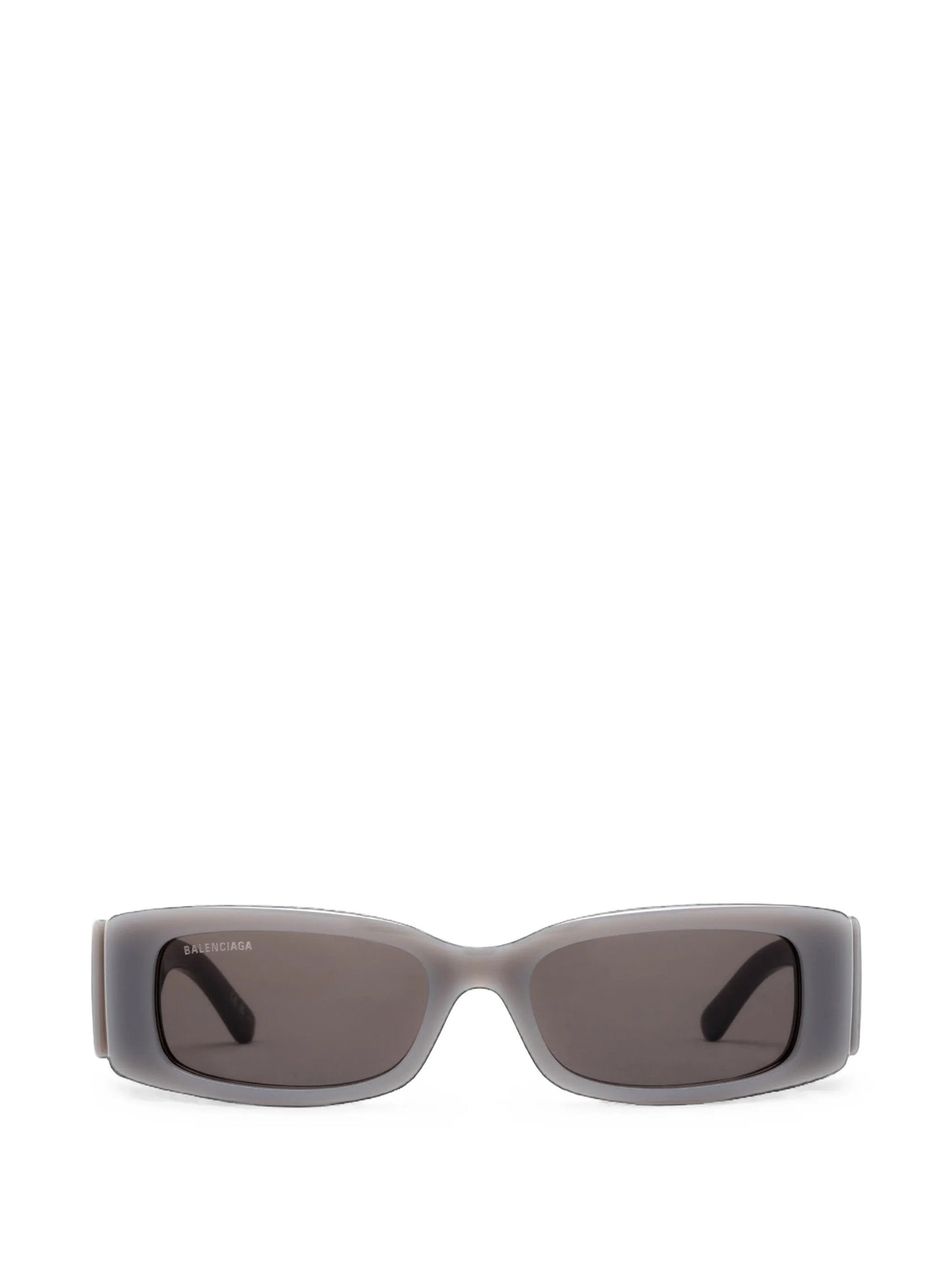 square-frame logo-print sunglasses