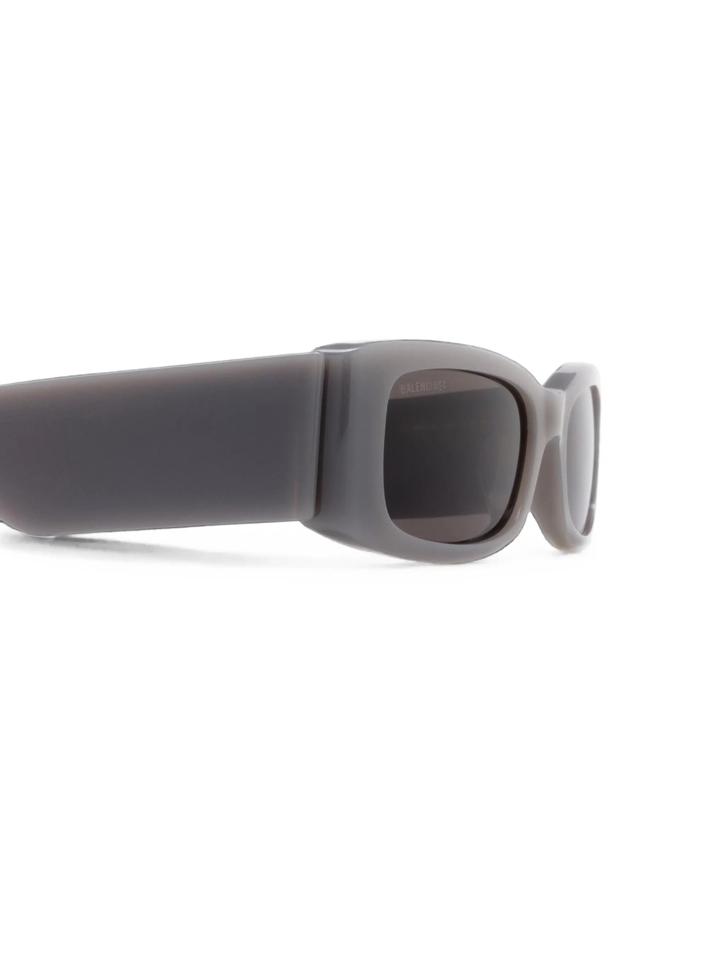 square-frame logo-print sunglasses