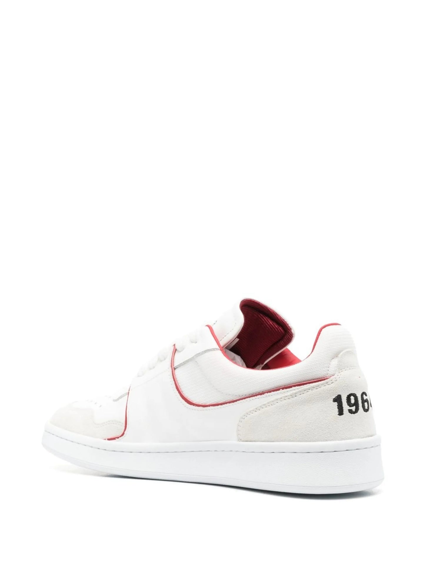 maple leaf lace-up sneakers