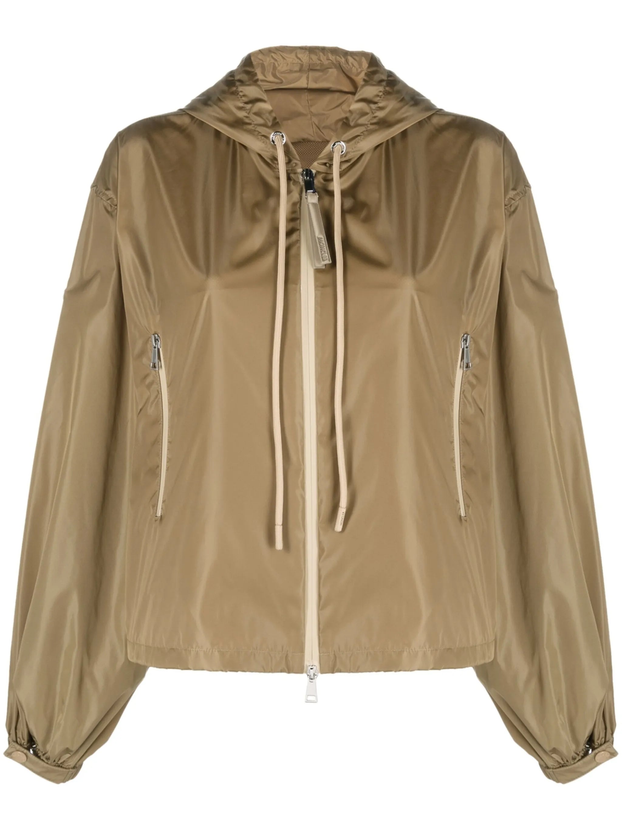 Vernois logo-print hooded jacket