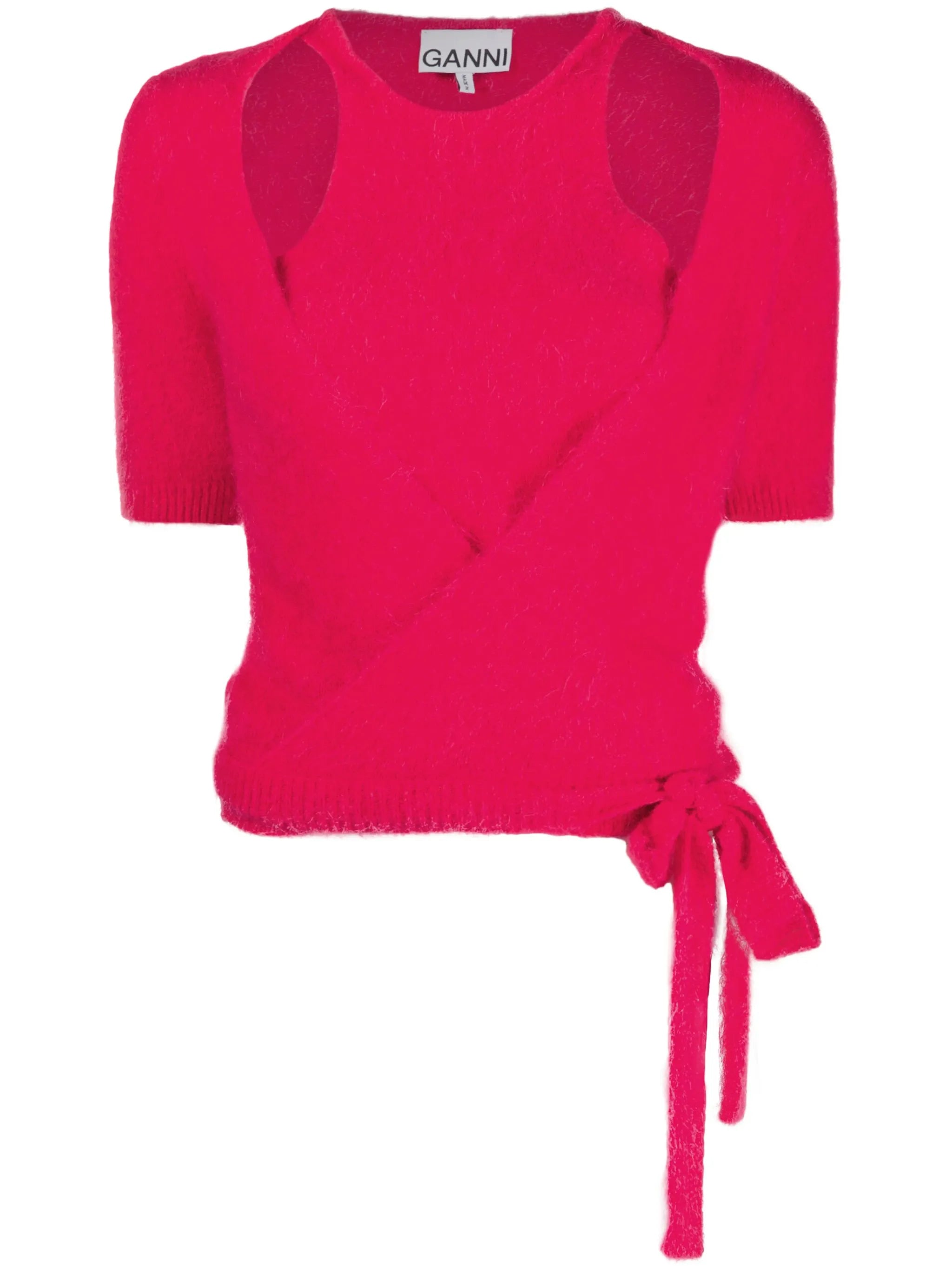 layered knitted top