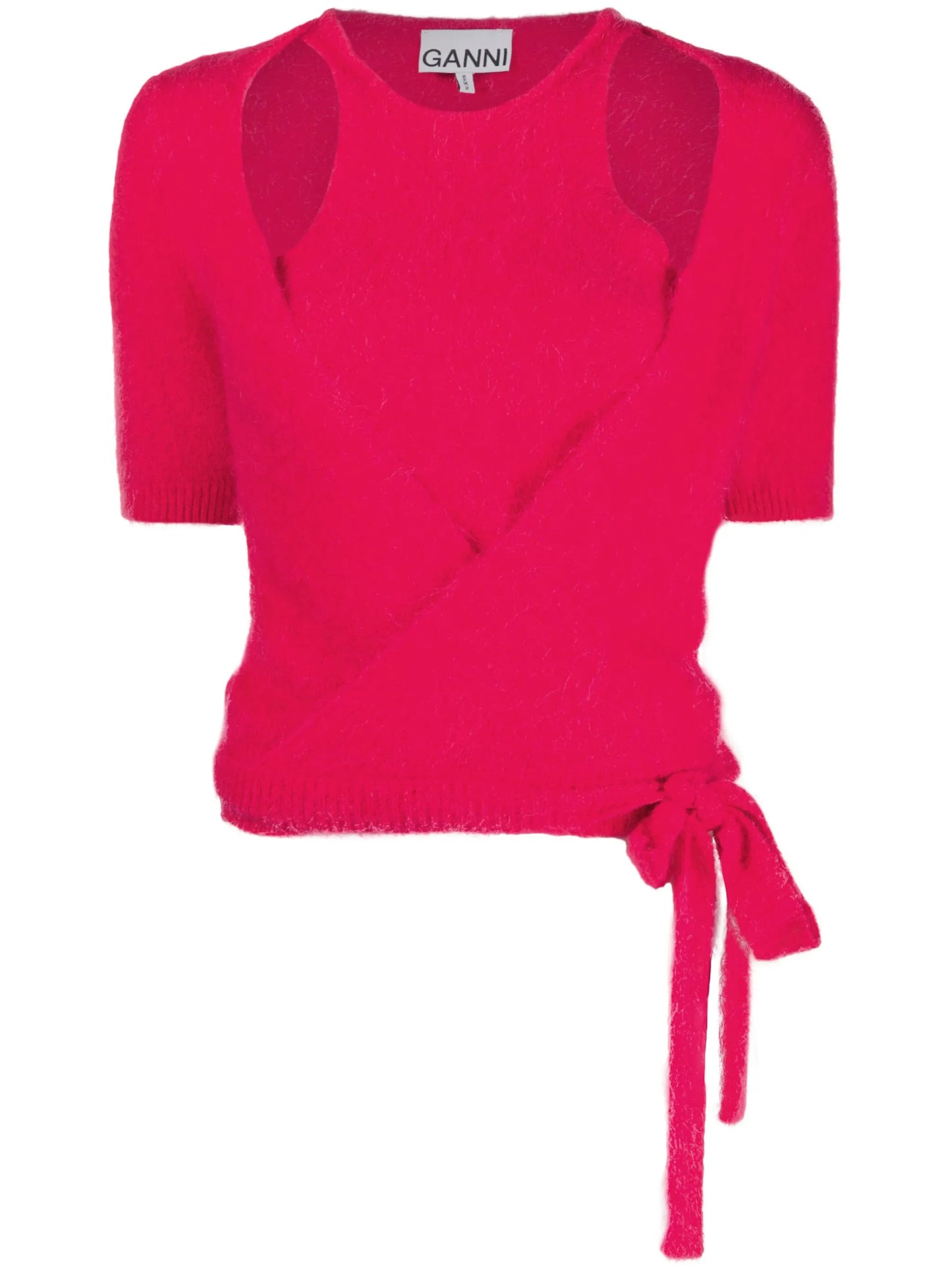 layered knitted top