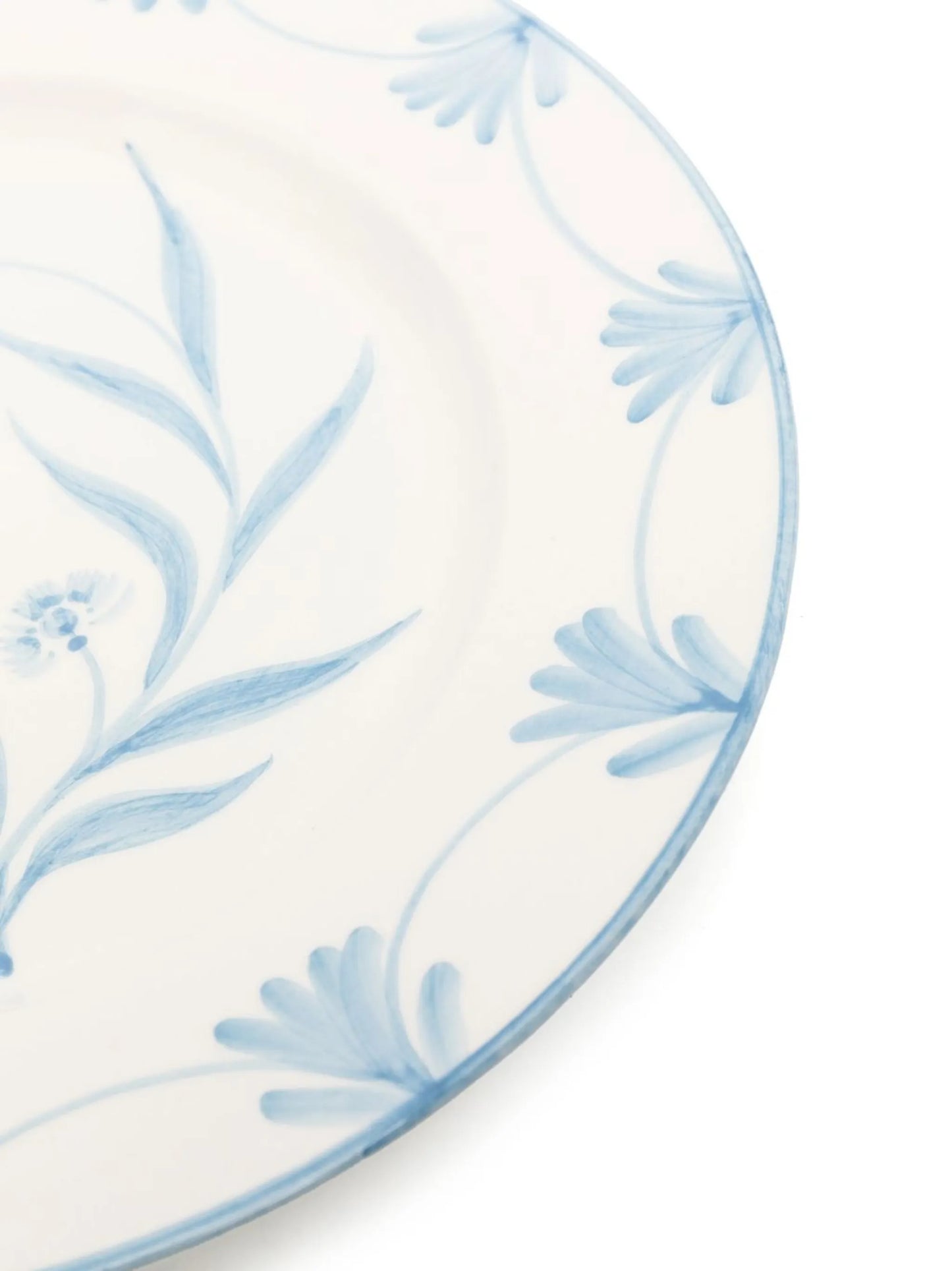 floral-print dinner plate set